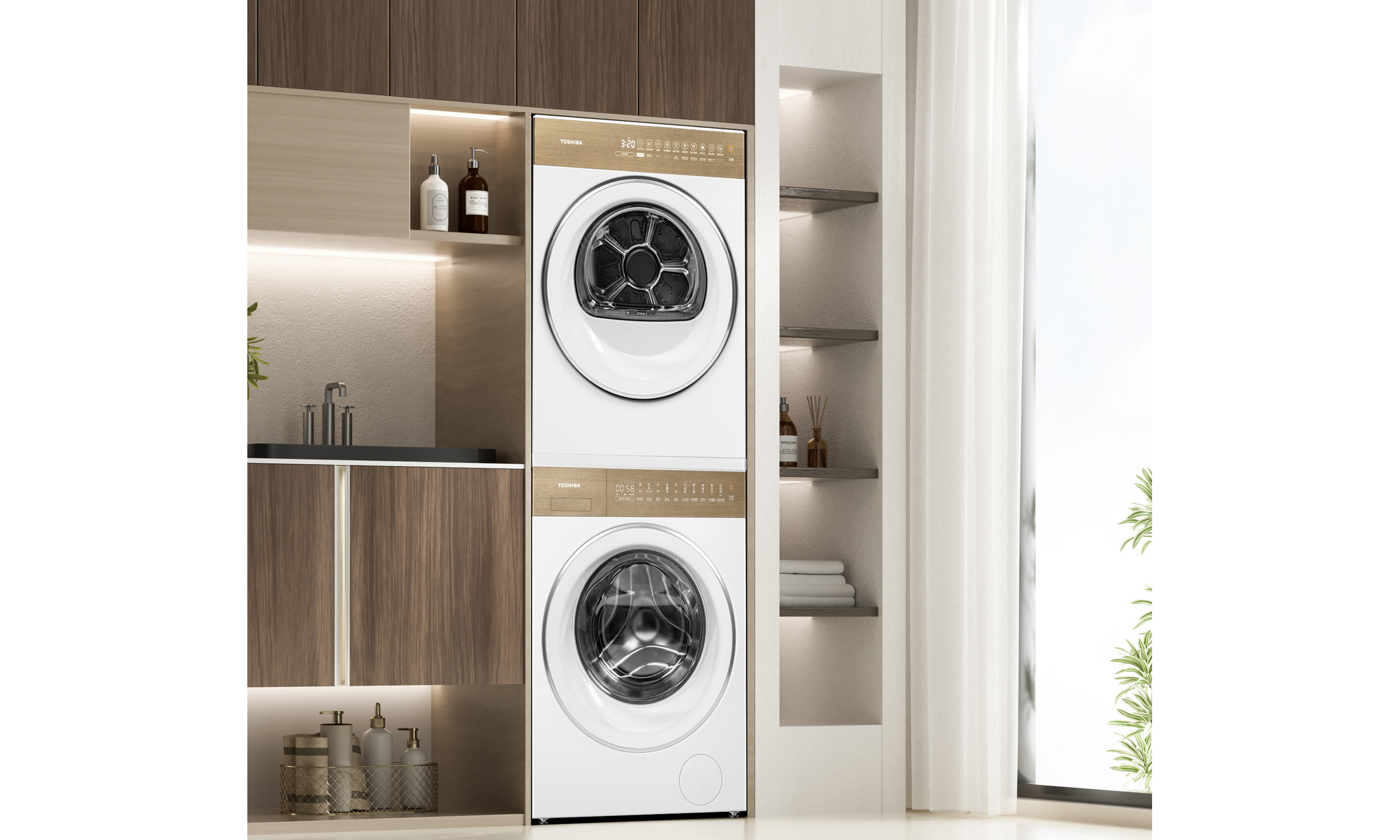 Toshiba T37 front-load washer