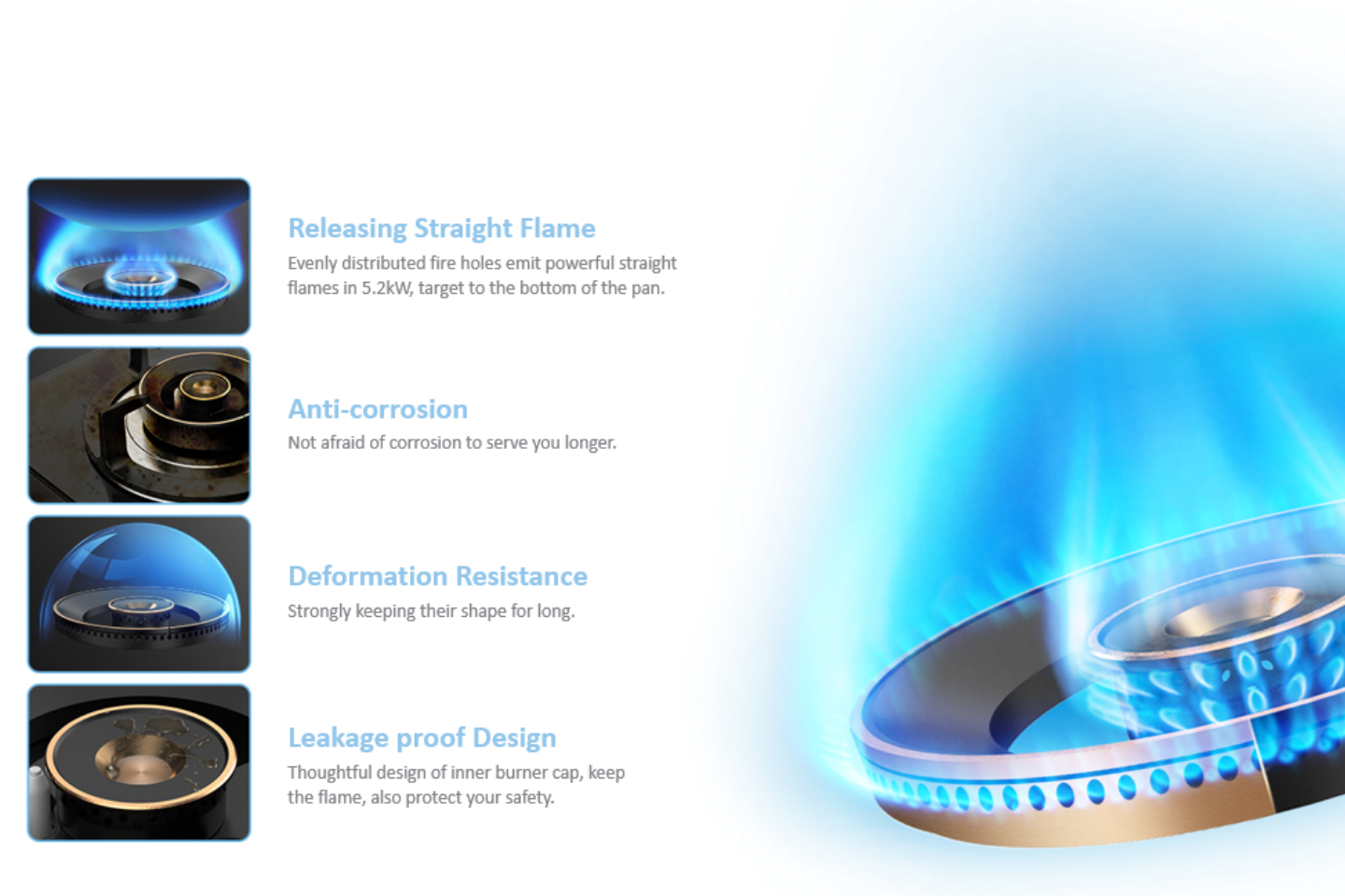 PREMIUM BRASS BURNER IGNITE YOUR COOKING PASSION FOR LONG