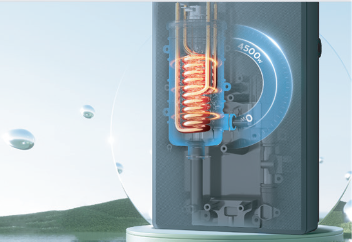 POWER-ON-DEMAND HEATING SYSTEM SAVES ENERGY