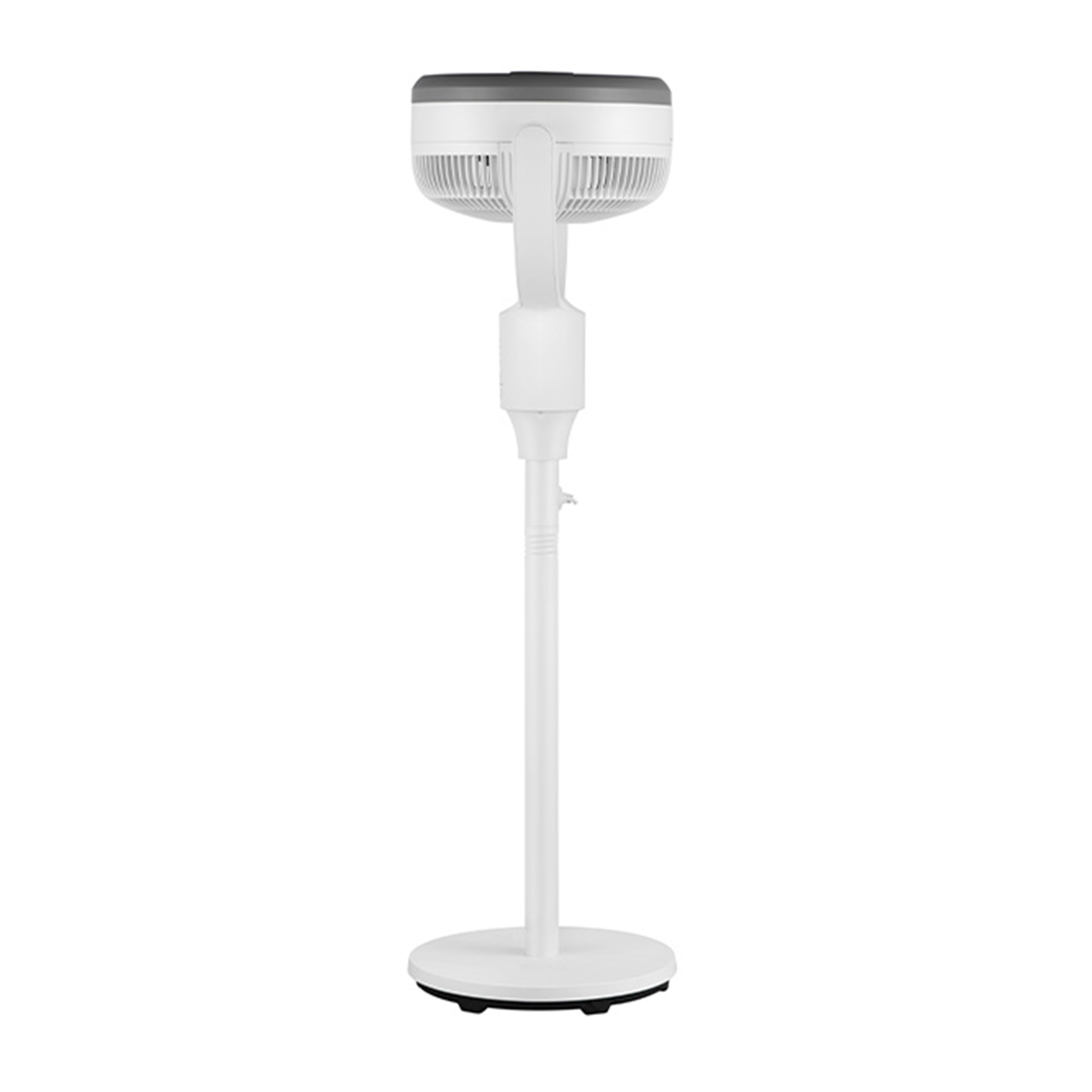 Midea 7" Digital Fan back view, showing the fan from the rear, with its compact motor housing.