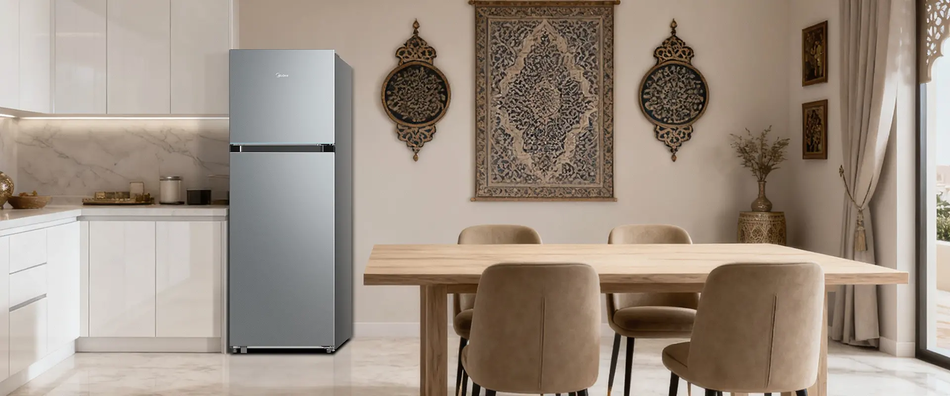 Frigoríficos combinados com congelador em cima