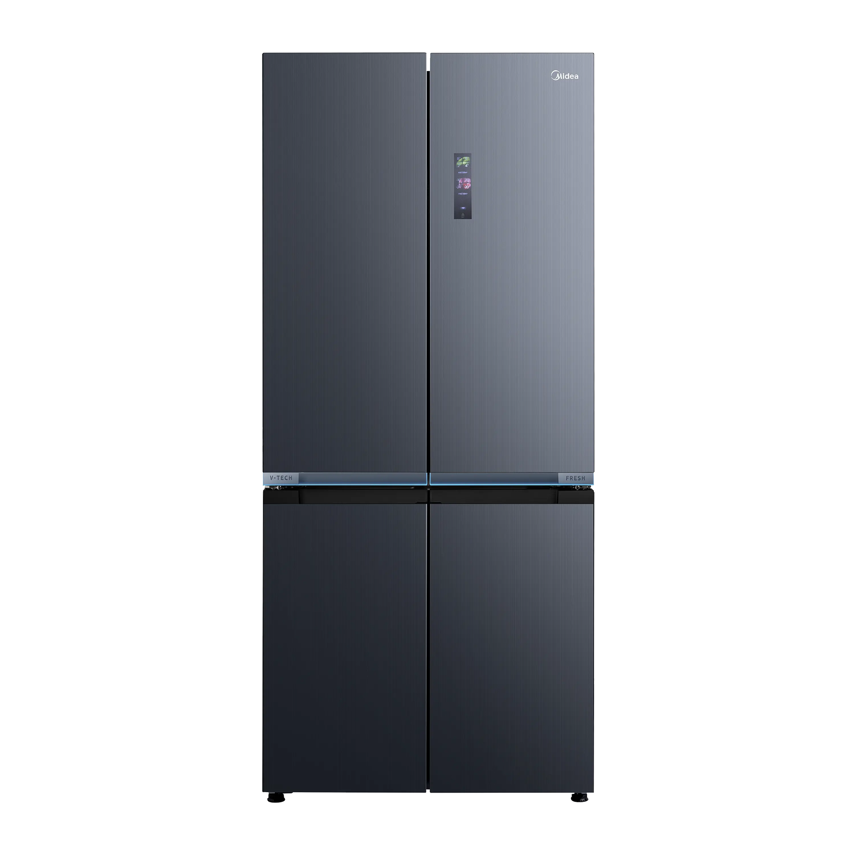 Midea-Refrigerator-Multi-door-Non-Series-CE-BCD527WX-JT-Product-Image-1-527钻影灰-正面裸光e35a014