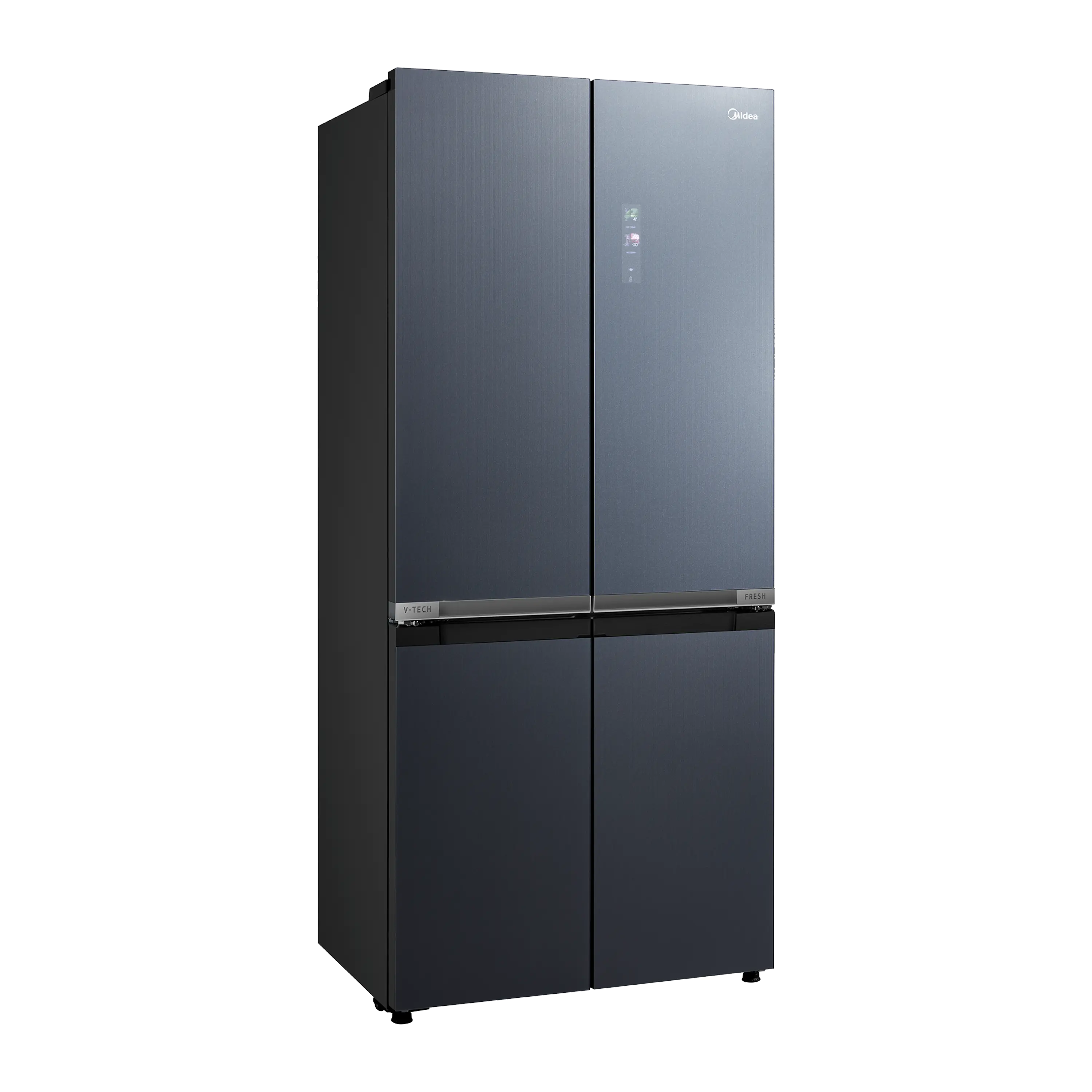 Midea-Refrigerator-Multi-door-Non-Series-CE-BCD527WX-JT-Product-Image-2-527钻影灰-左侧裸光e35a015