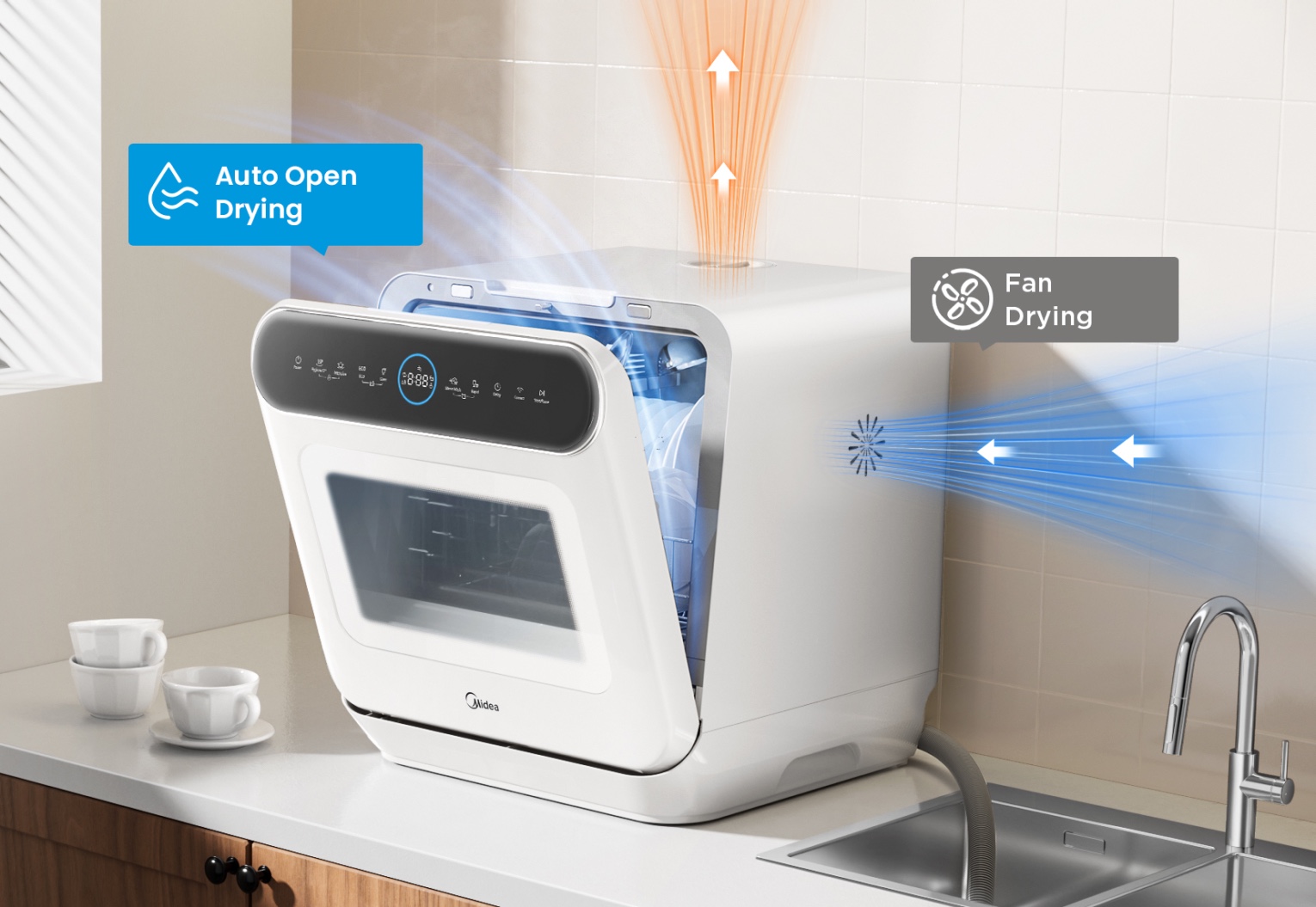 Auto Open Drying & Fan Drying