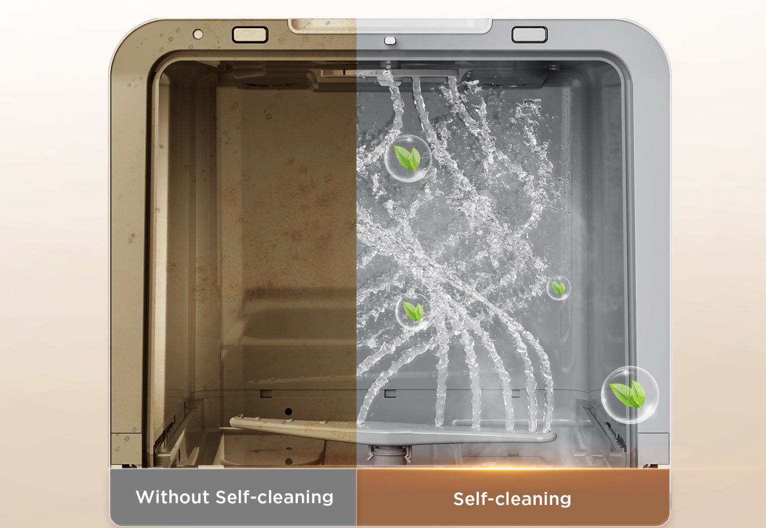 Self-cleaning
