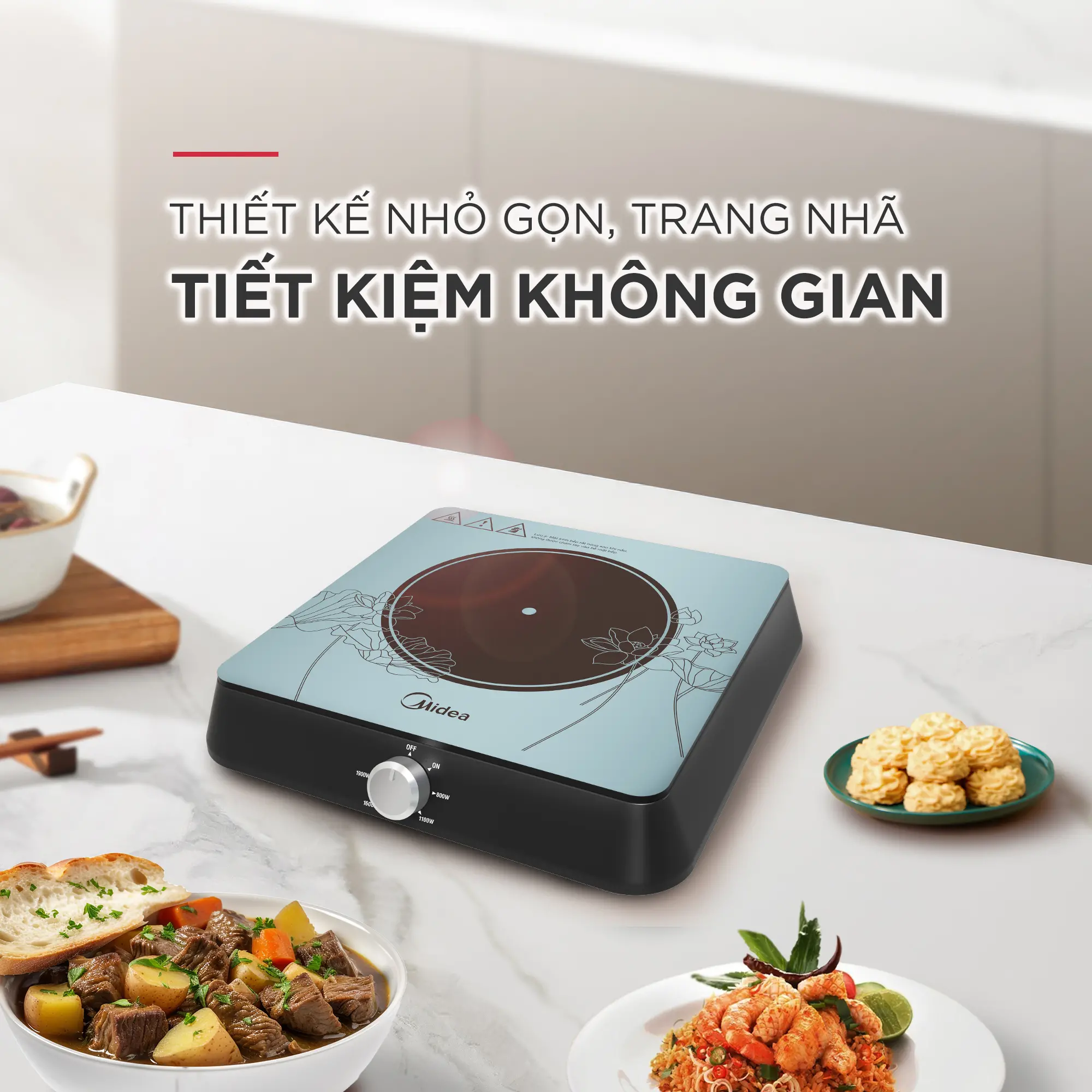 Thiết kế nhỏ gọn, trang nhã