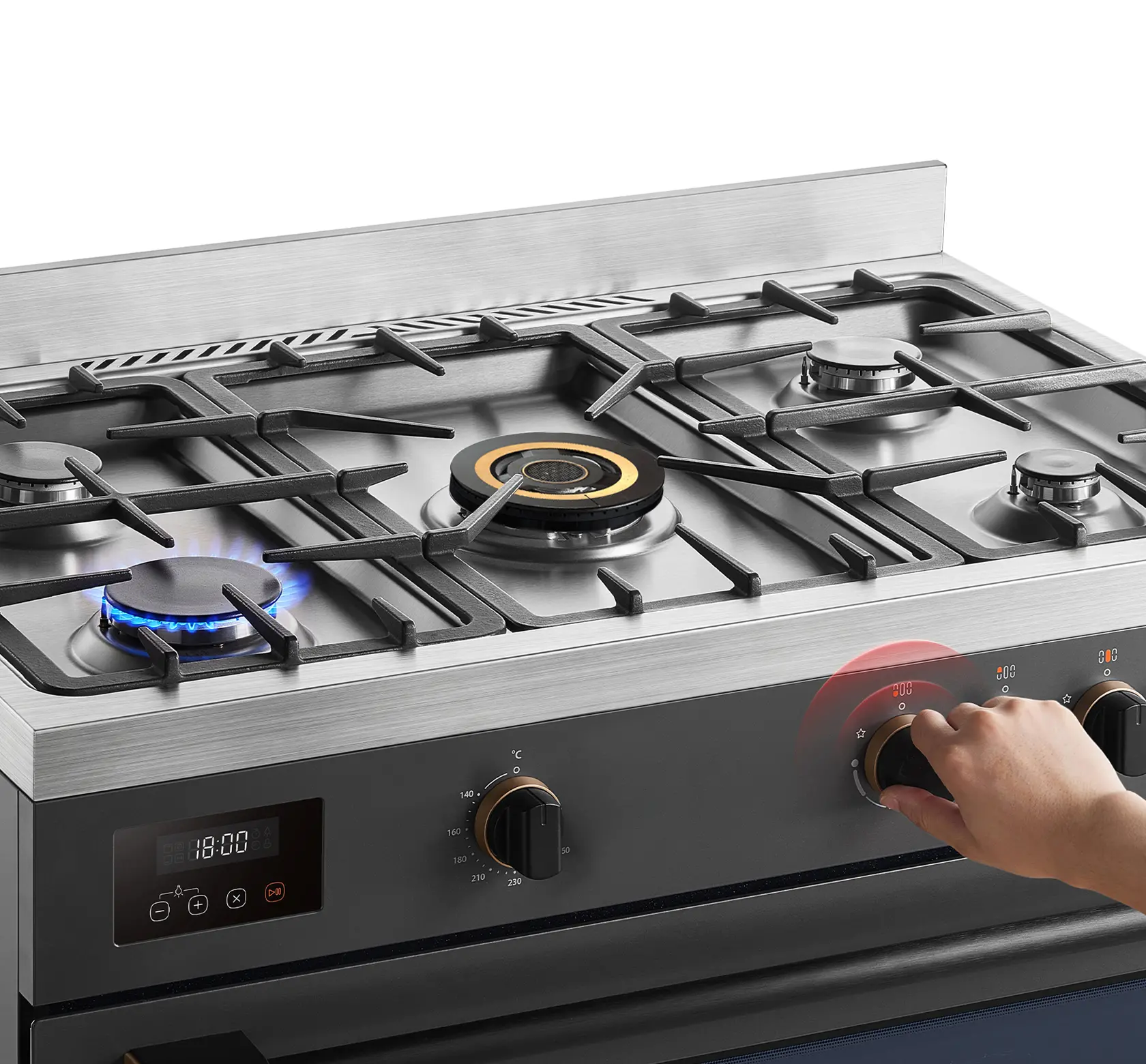 ONE-HAND AUTOMATIC IGNITION