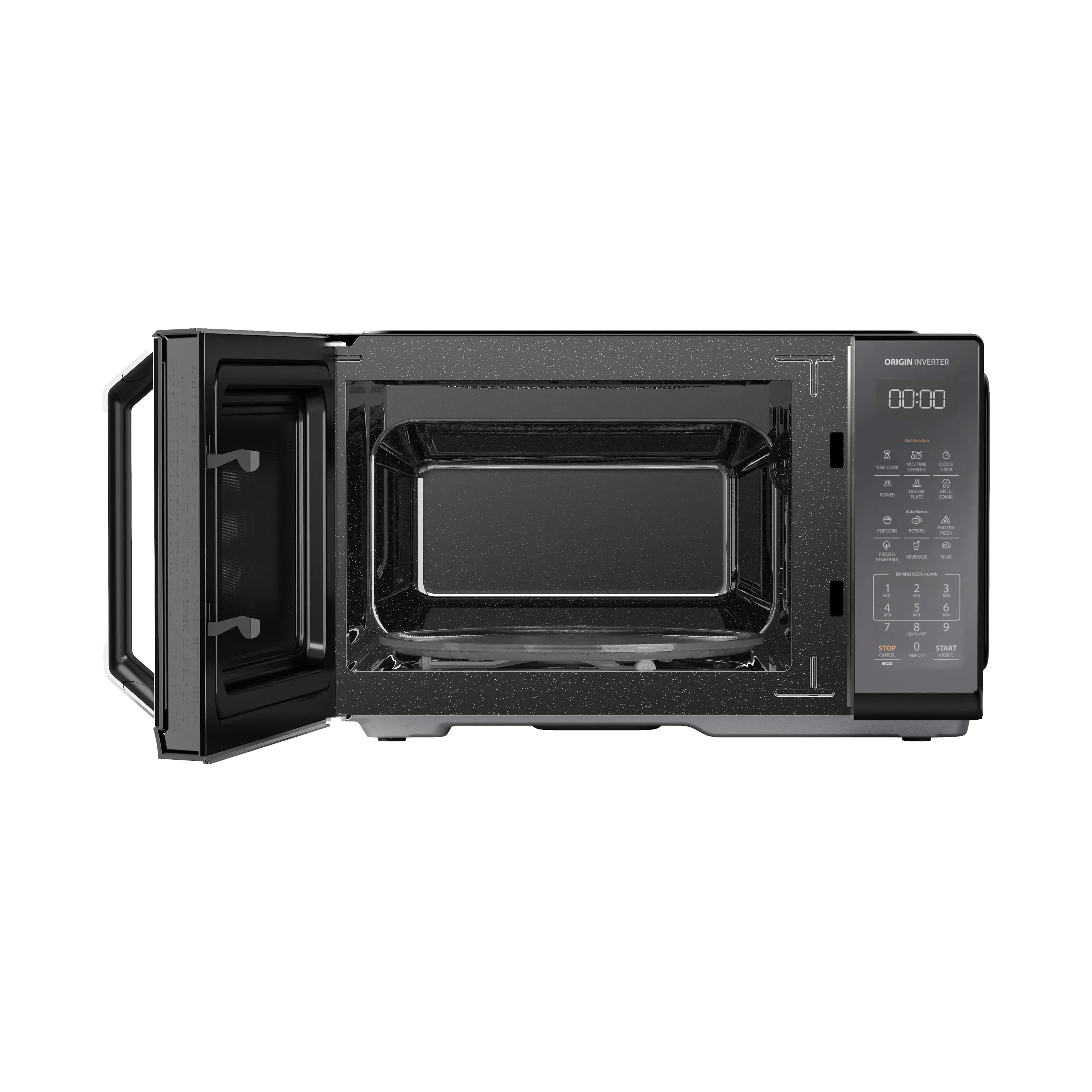 A-MW3-EM25PEI-BK-front-open-v1