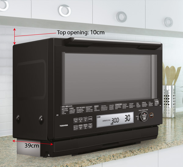 39mm The Slimmest Superheated Steam Oven