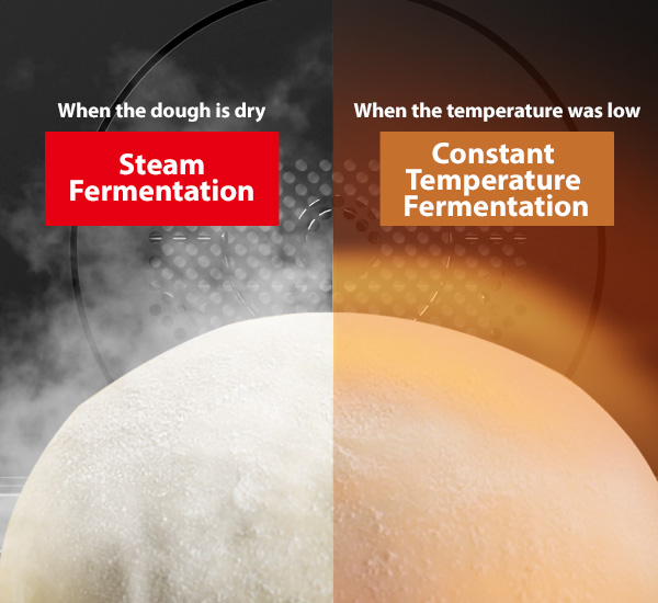 No matter the weather, it can perfectly ferment dough every time!
