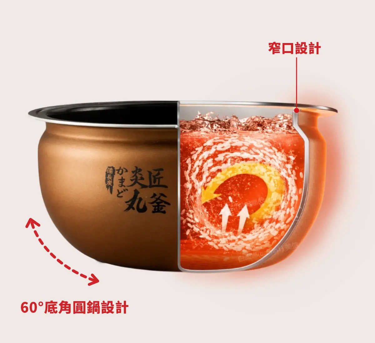 3mm備長炭炎匠丸釜