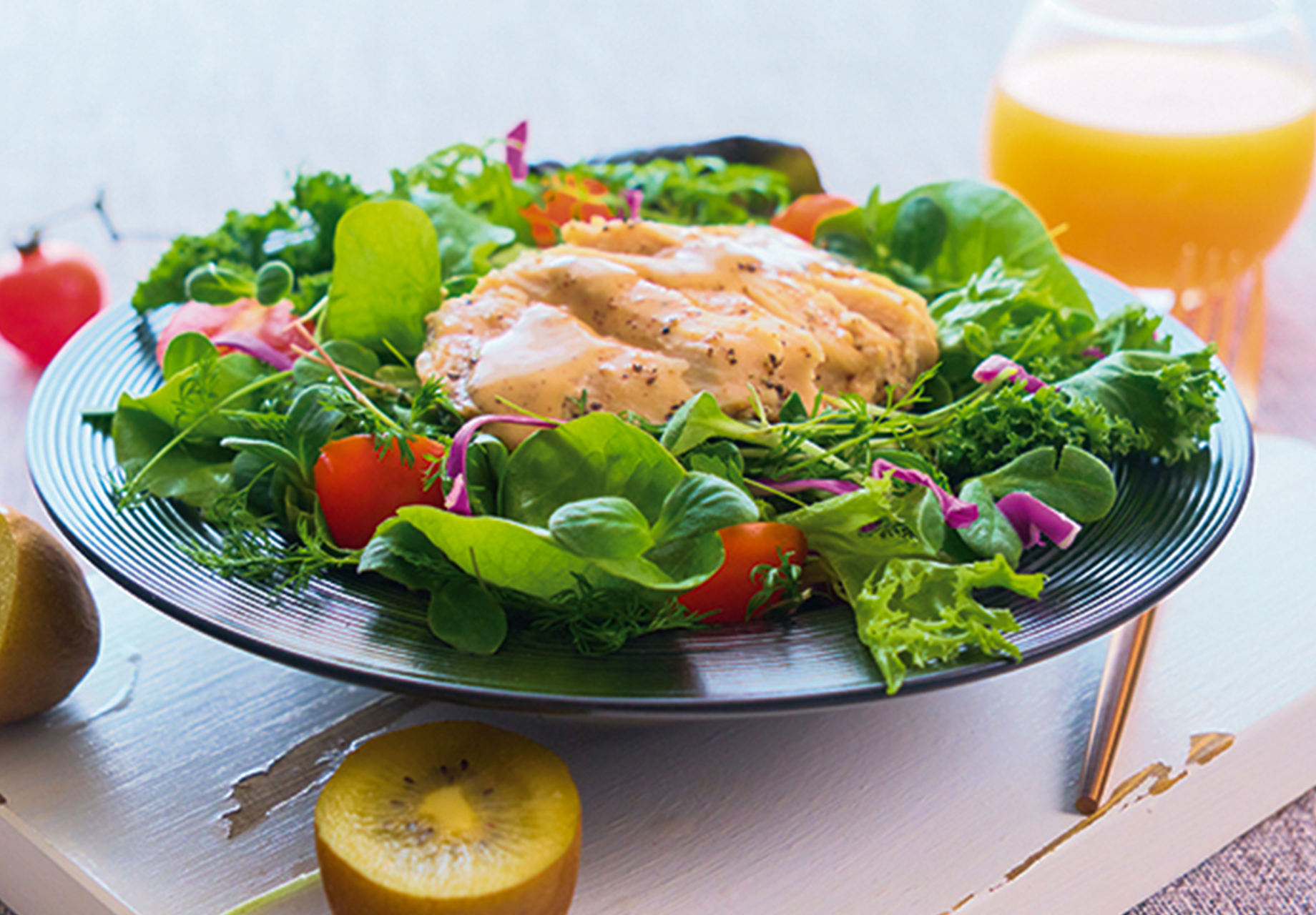 Pressure-Cooker-Japanese-Slow-Cooked-Chicken-Breast-Salad-Recipe