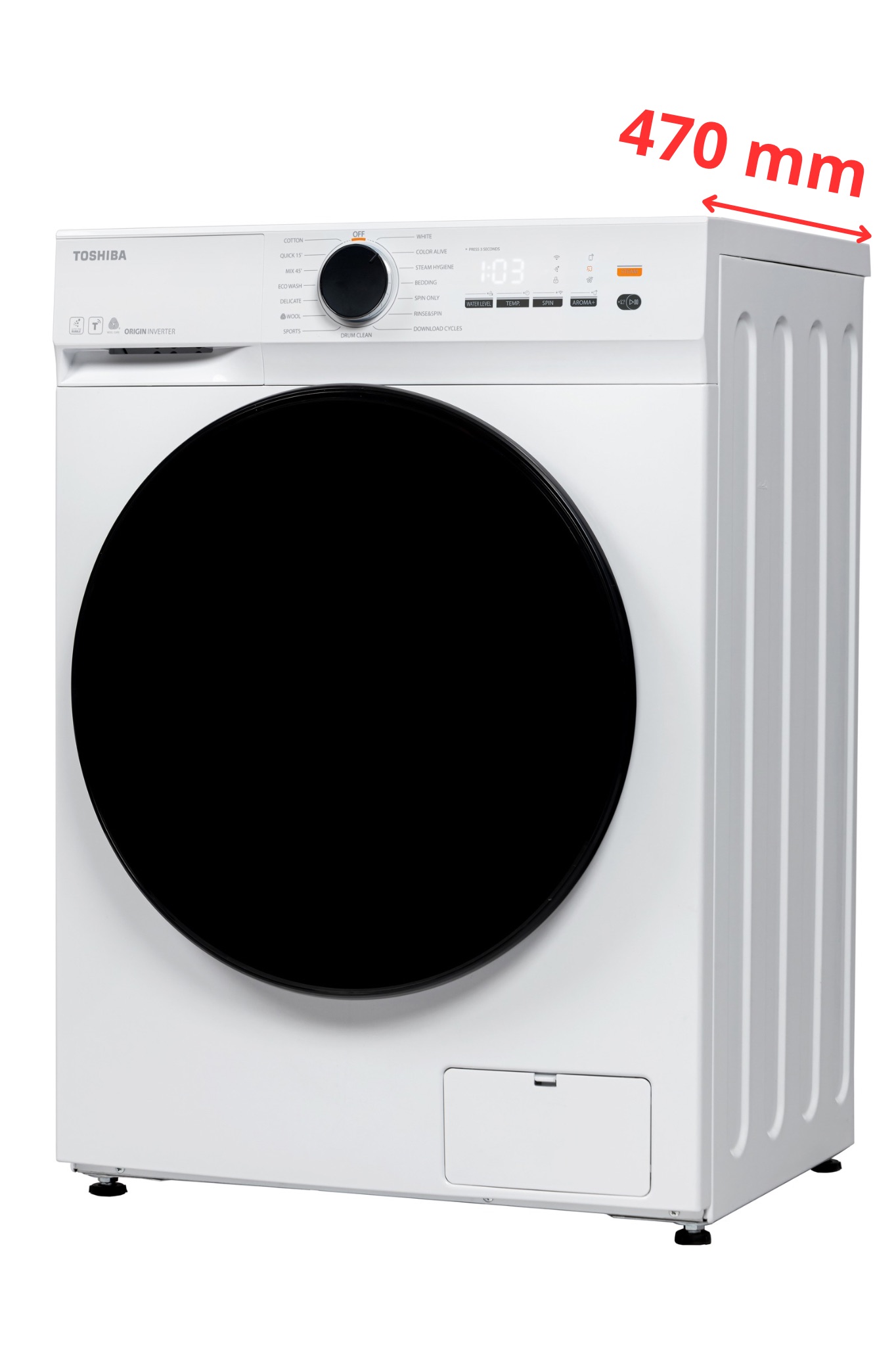 Ultra Slim Front-Loading Washing Machine Recommended