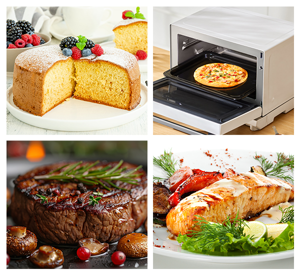 ChefGrill - lassic baking flavor with a crispy exterior and juicy interior locked in! 