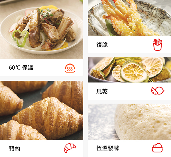 更多加能集於一機，料理無憂！ 您的廚房全能助手！
