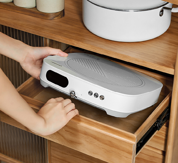 Compact for Easy Storage