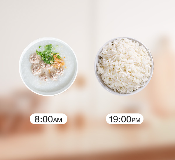 24 Hours Finish-Up Timers, Cook Meals on Desired Time