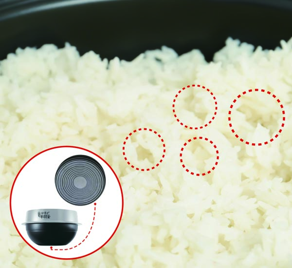 Wave Design at the Bottom of Inner Pot: Enhance Heat Convection