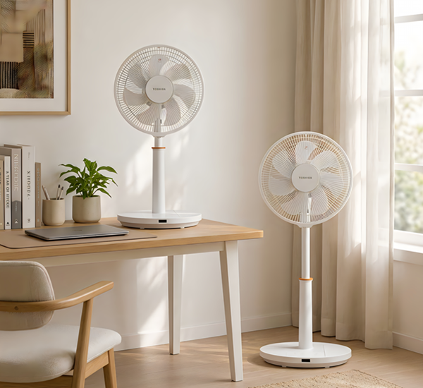 2-in-1 Stand Table Fan 