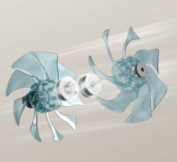 Double Motor and Blade Designs 