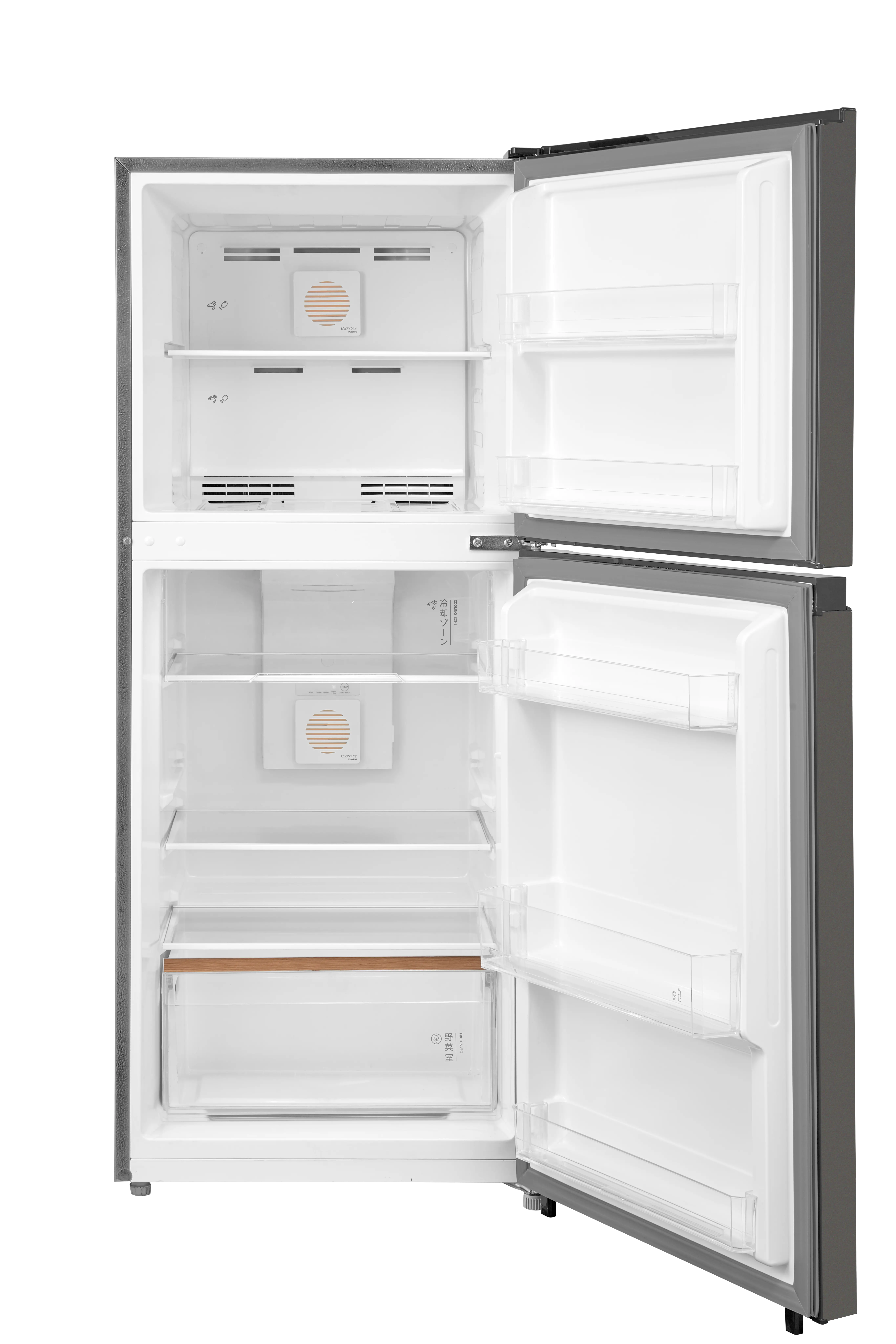 Kulkas-2-Pintu-Inverter-Toshiba-GR-RT270WE-PMF(50)-Open-Empty