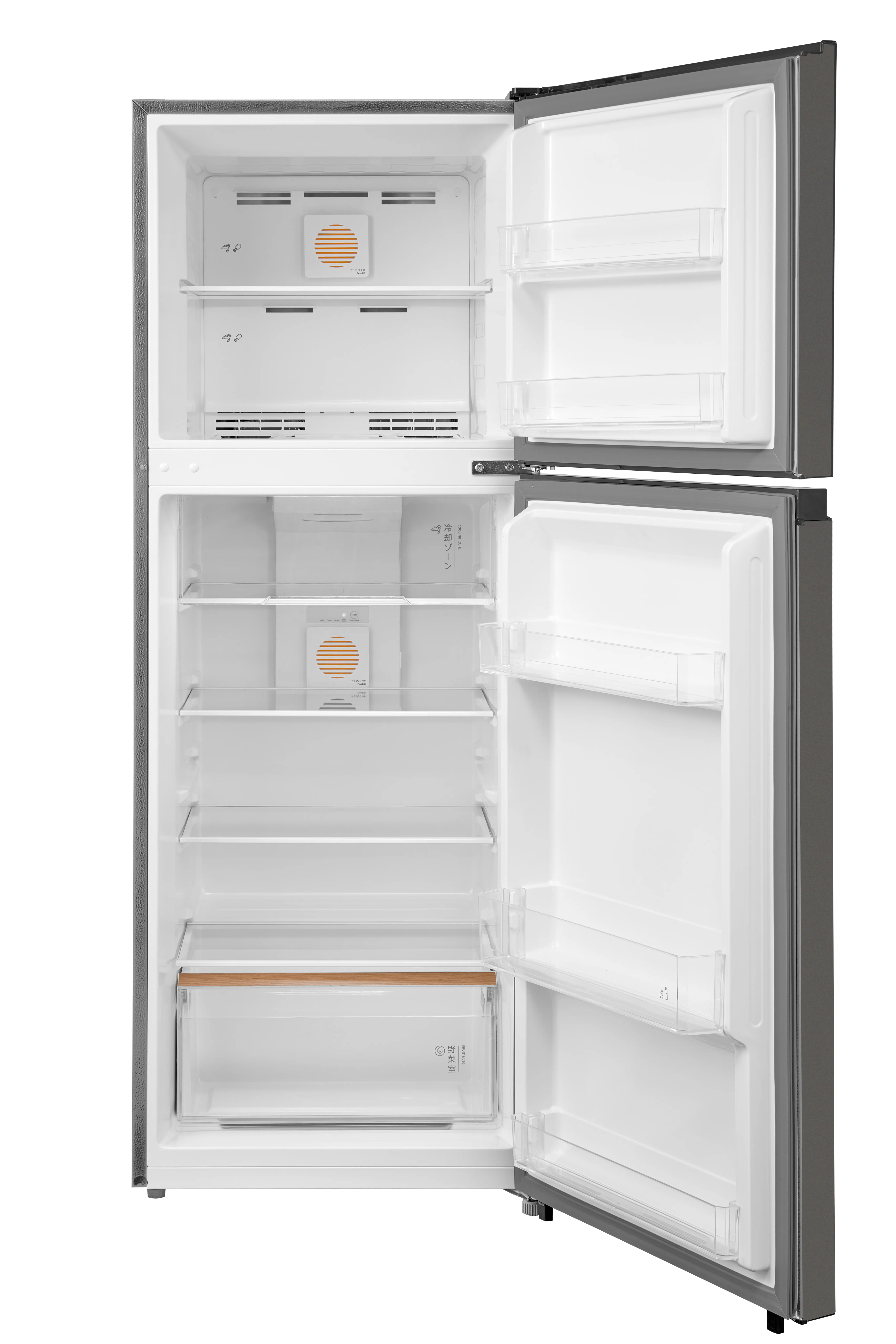 Kulkas-2-Pintu-Inverter-Toshiba-GR-RT310WE-PMF(50) Open Empty
