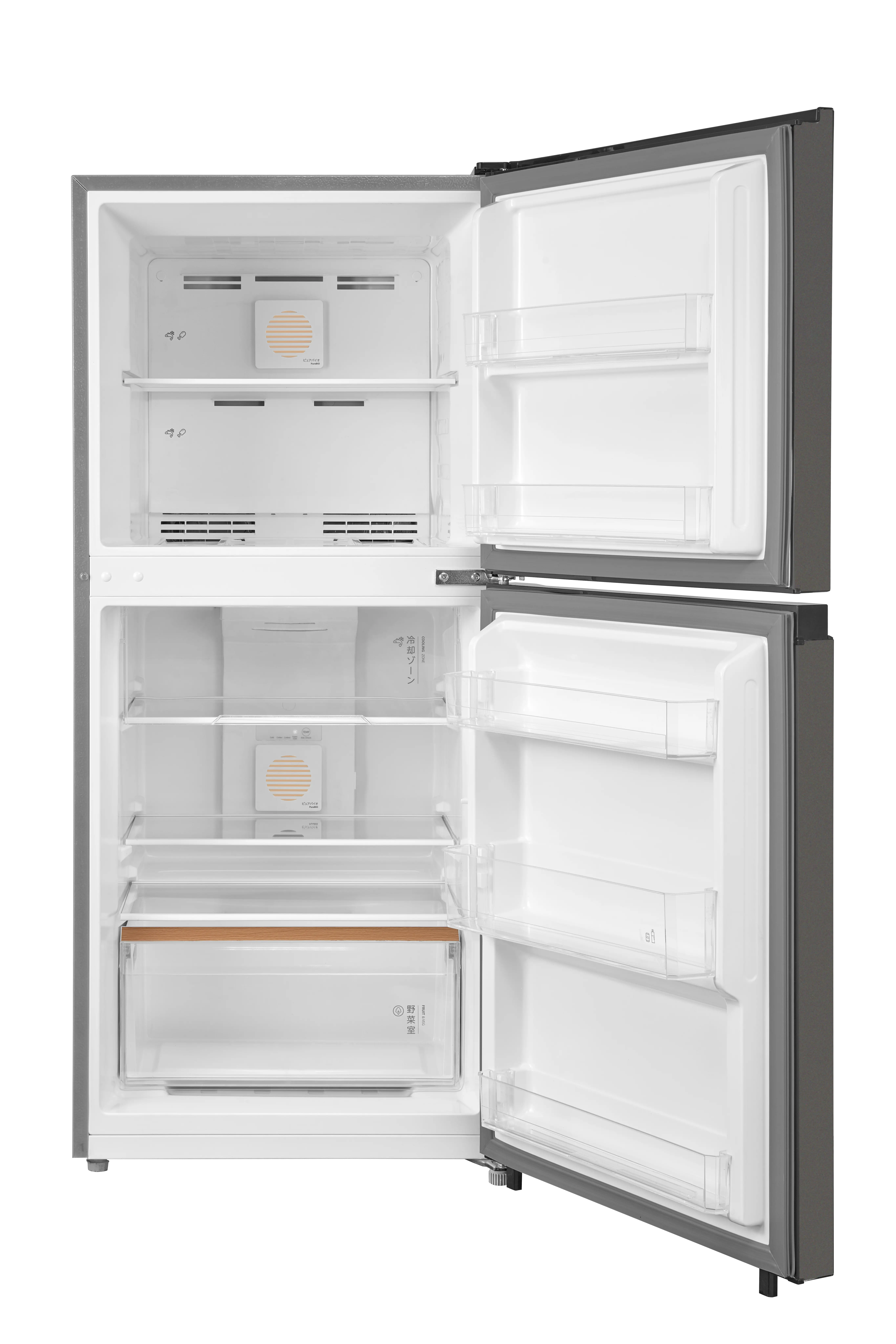Kulkas-2-Pintu-Inverter-Toshiba-GR-RT236WE-PMF-50-Open-Empty