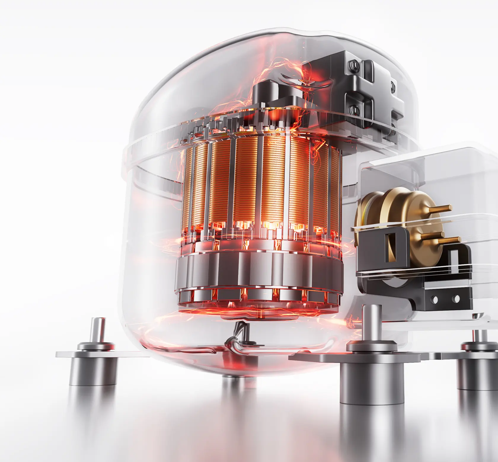Inverter Compressor Cooling