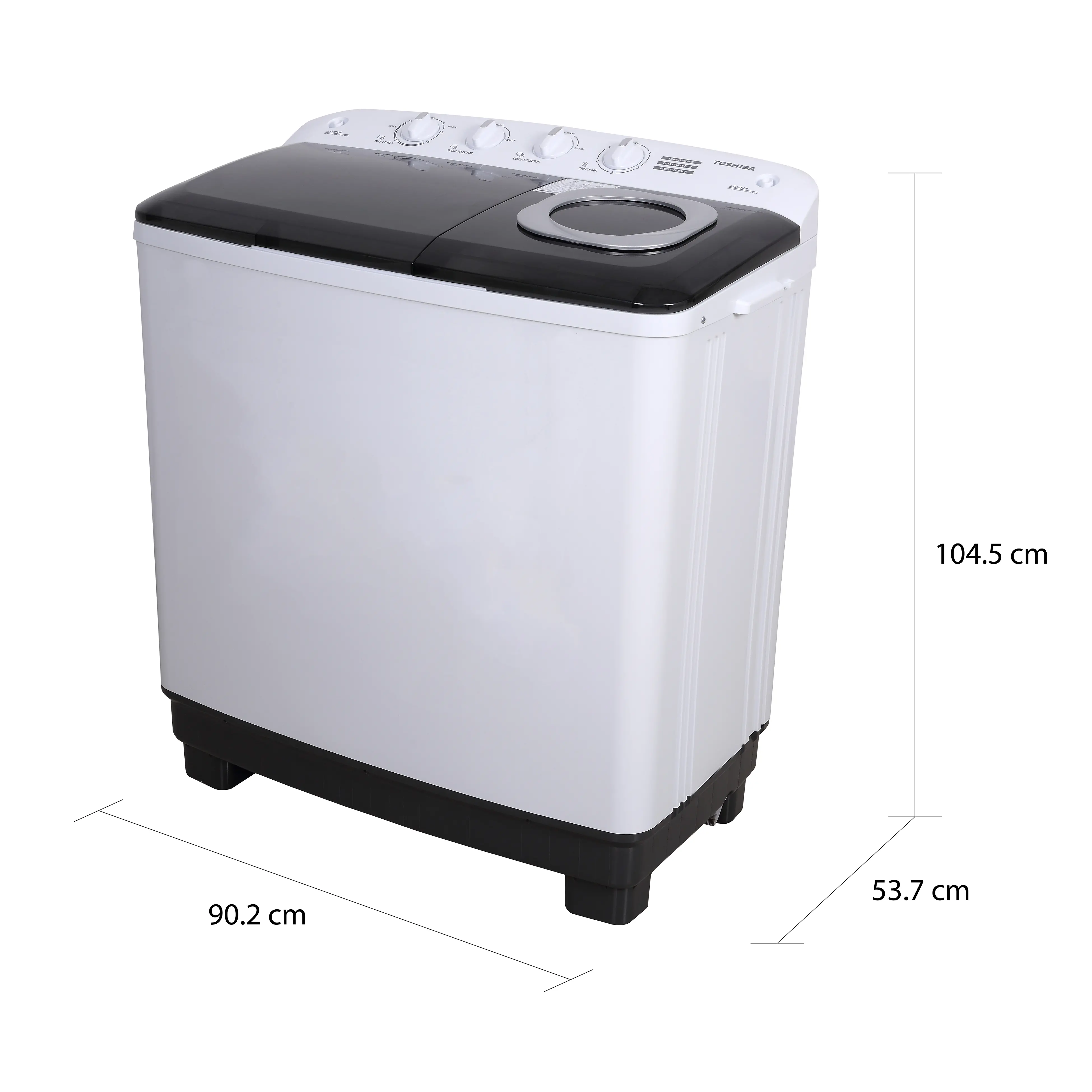 เครื่องซักผ้า 2 ถัง 14 กก. โตชิบา รุ่น VH-Q150MT