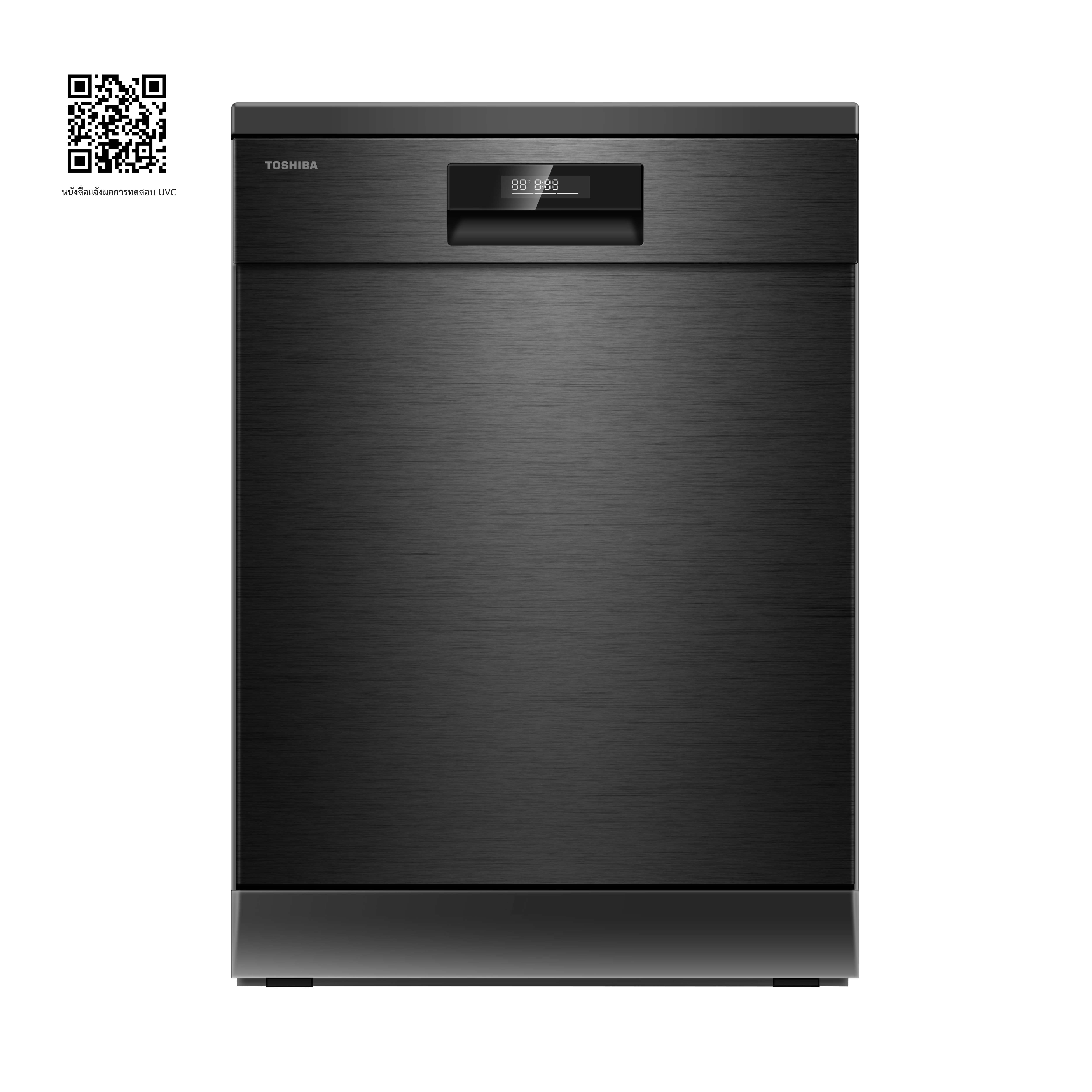 เครื่องล้างจาน แบบตั้งพื้น โตชิบา รุ่น DW-14F2(BS)-TH