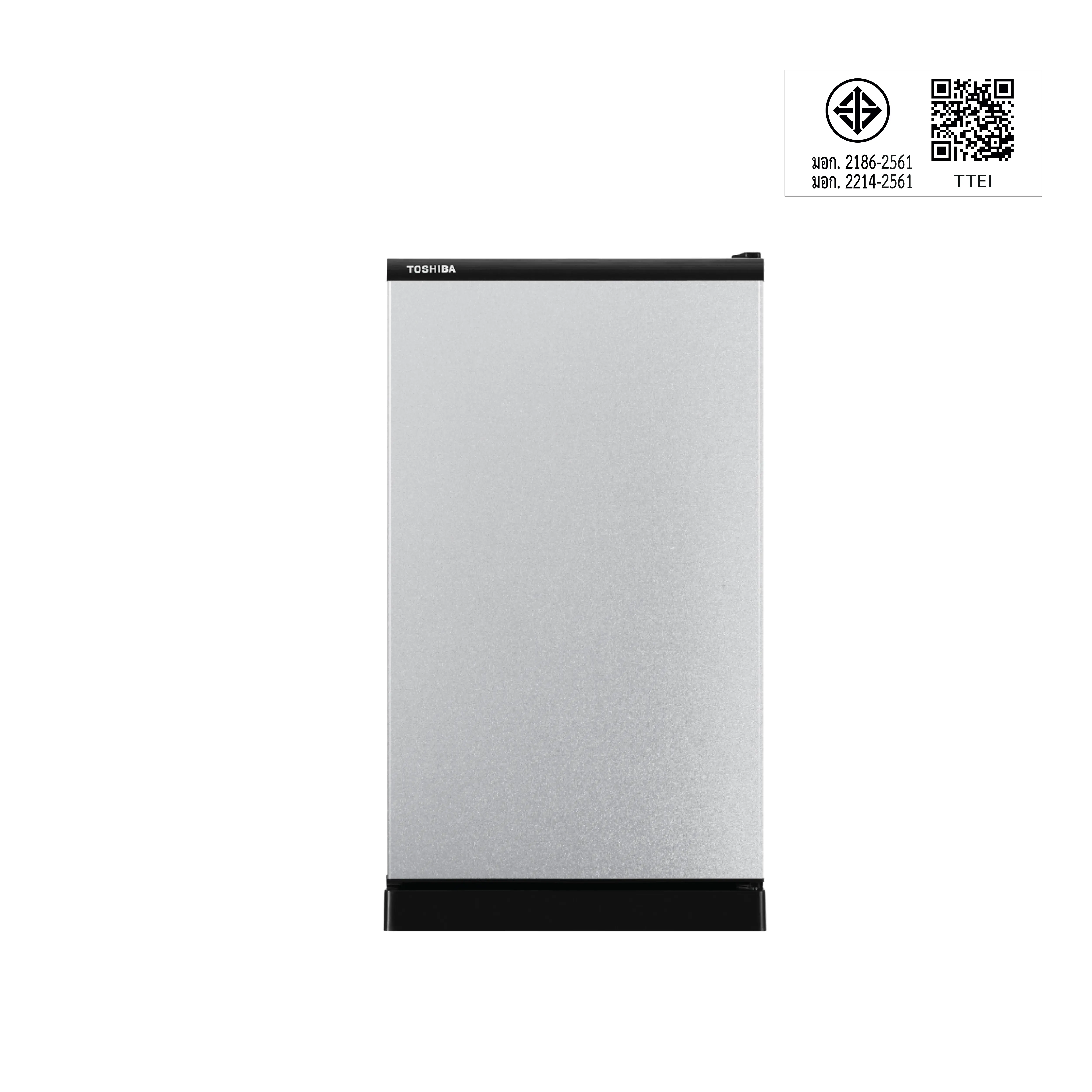 QR code และเครื่องหมาย มอก. ตู้เย็น 1 ประตู 5.2 คิว โตชิบา รุ่น GR-C149F-MS