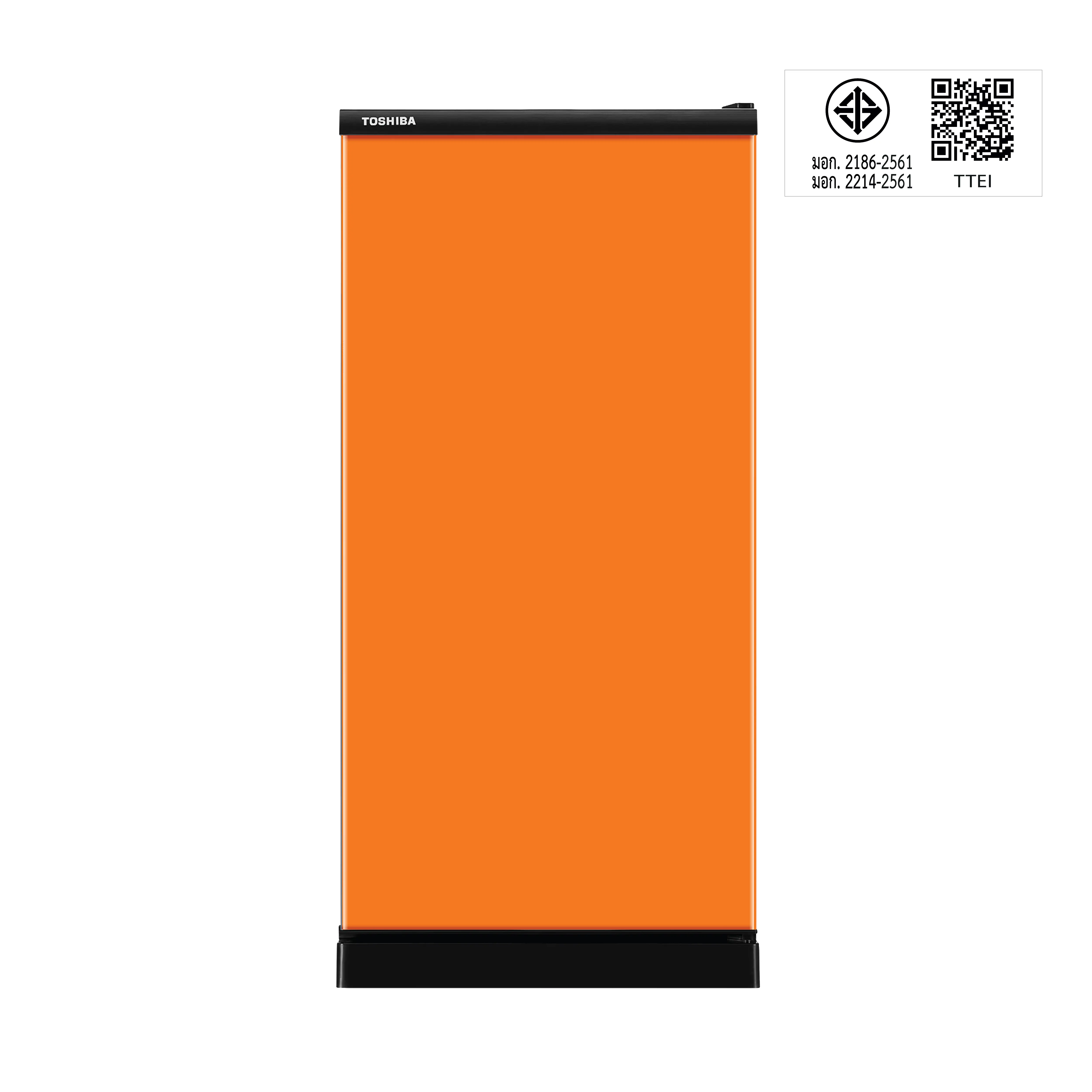 QR code และเครื่องหมาย มอก. ตู้เย็น 1 ประตู 6.4 คิว โตชิบา รุ่น GR-C189F-MO