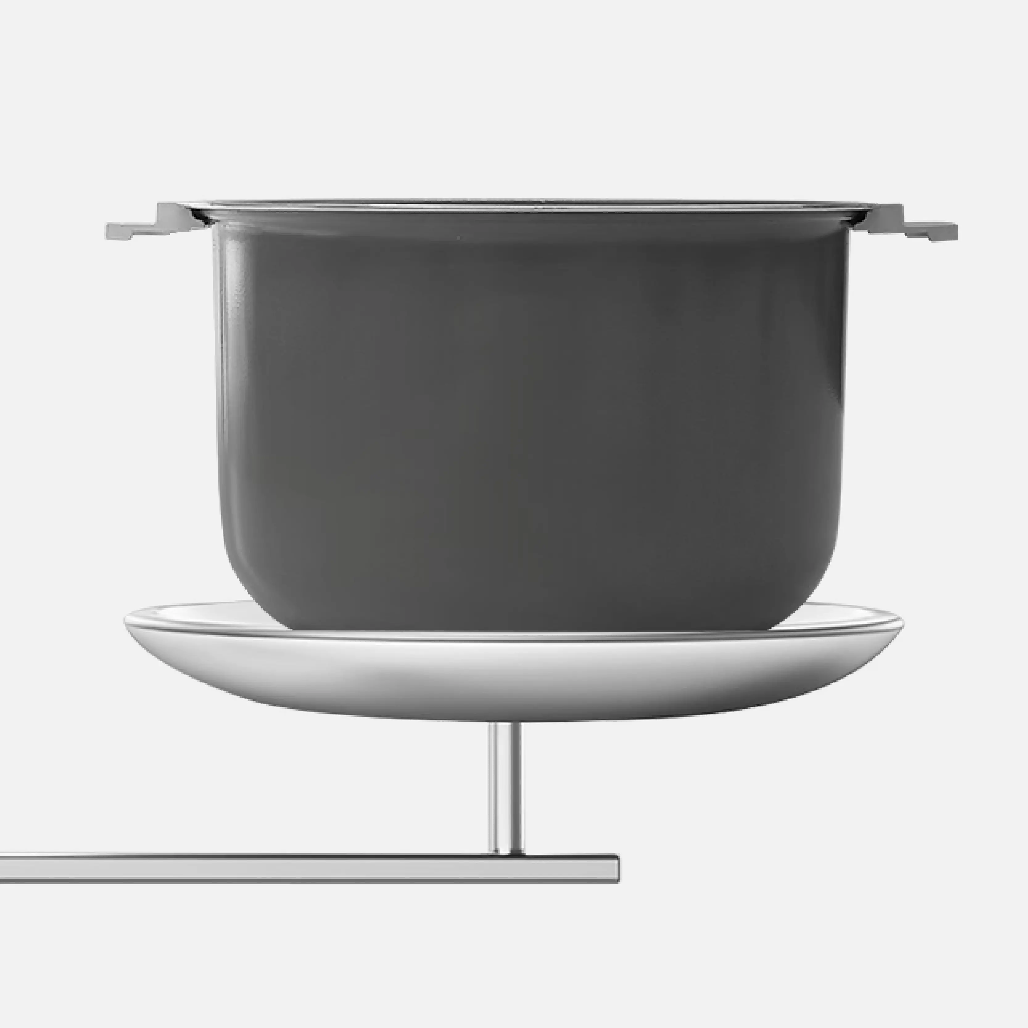 Inner Pot หม้อในหนา 1.7 มม. น้ำหนัก 630 กรัม โครงสร้างแข็งแรงทนทาน