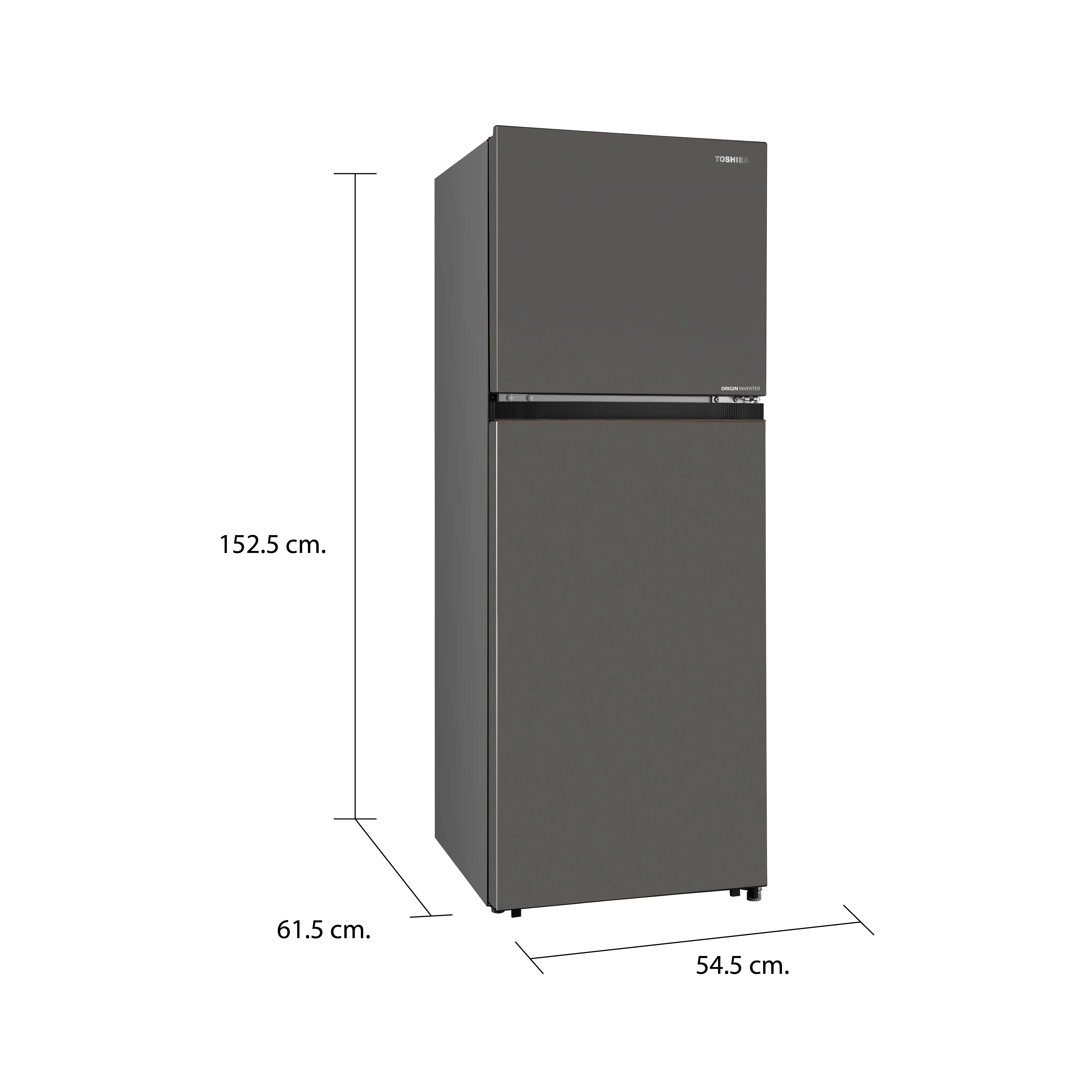 ตู้เย็น 2 ประตู 8.4 คิว โตชิบา รุ่น GR-RT310WE-PMTH(50)