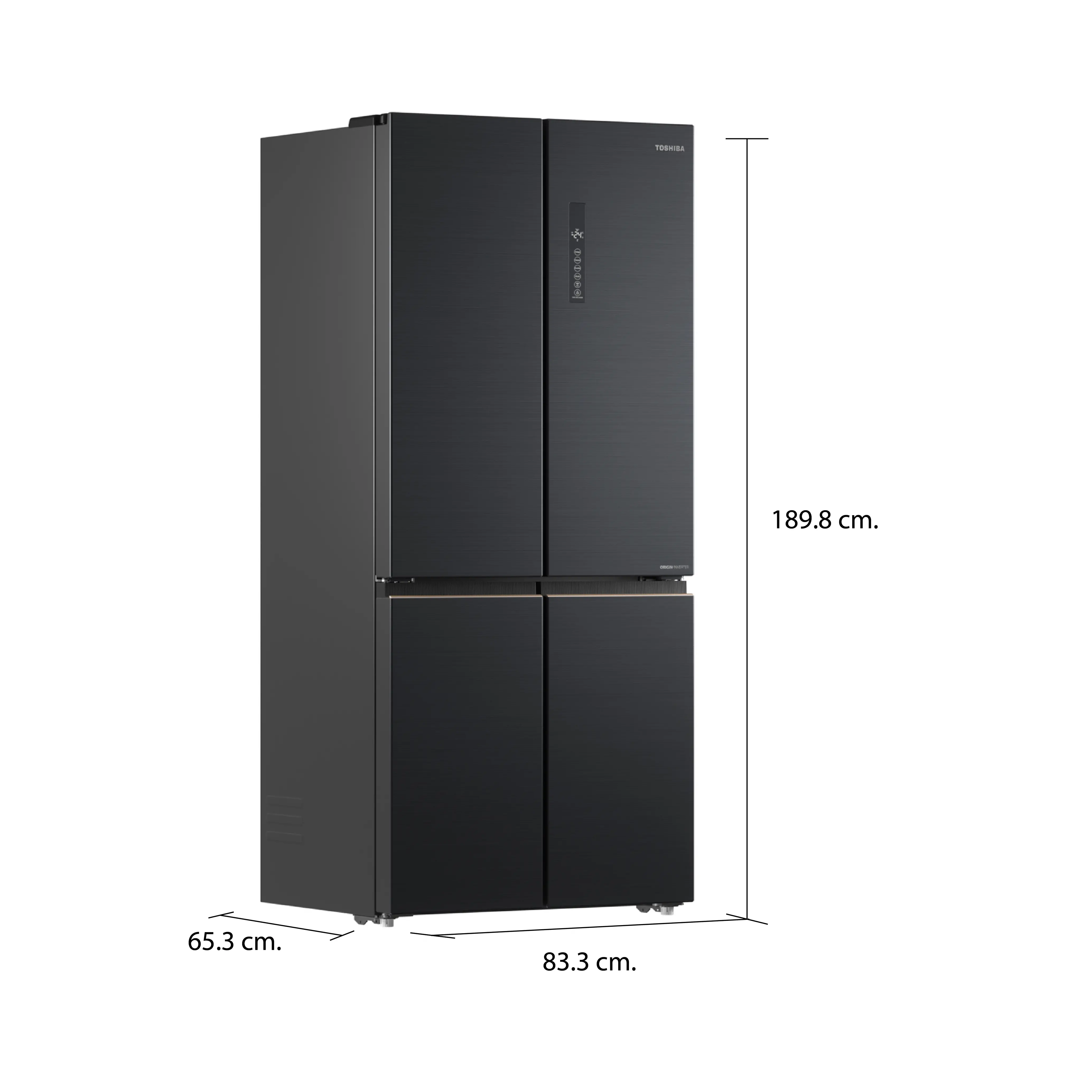ตู้เย็น 4 ประตู 18.2 คิว โตชิบา รุ่น GR-RF677WI-PMTH(06)