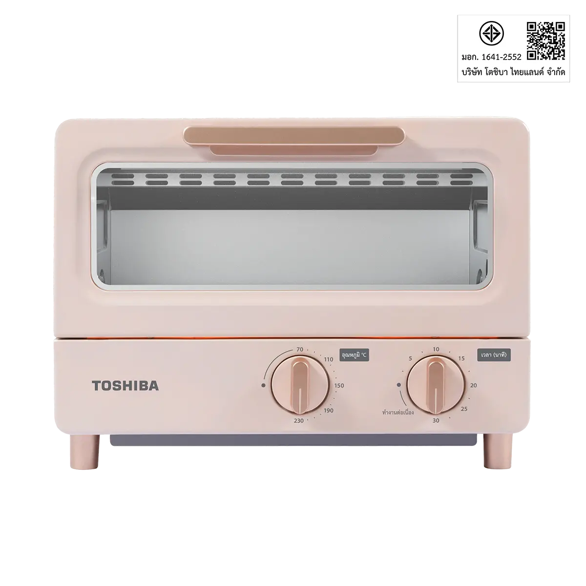 เตาอบ ระบบธรรมดา 10 ลิตร โตชิบา รุ่น ET-TD7080(PN)