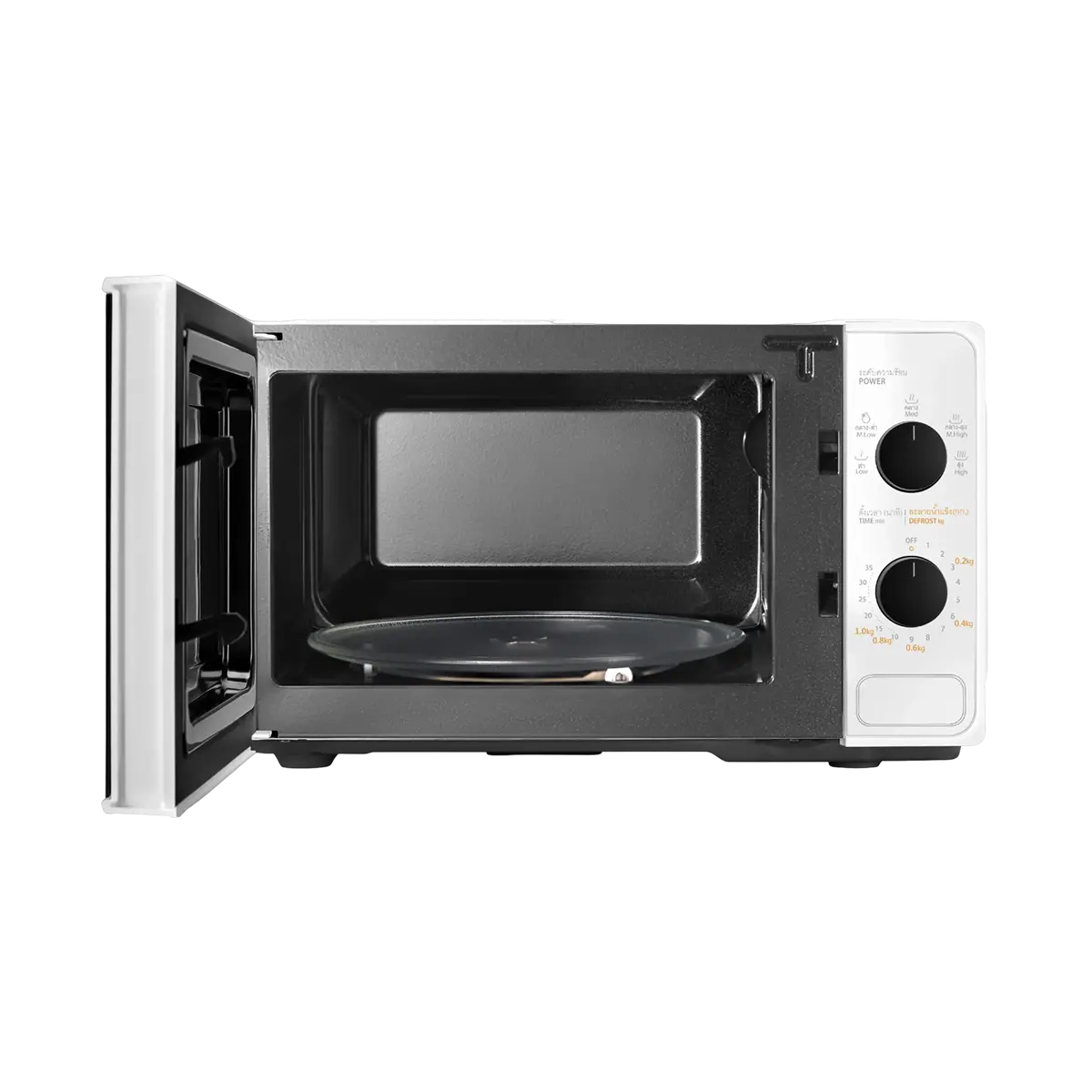 ไมโครเวฟ ระบบธรรมดา 20 ลิตร โตชิบา รุ่น MM-2MM20PC(WH) ภาพที่ 3