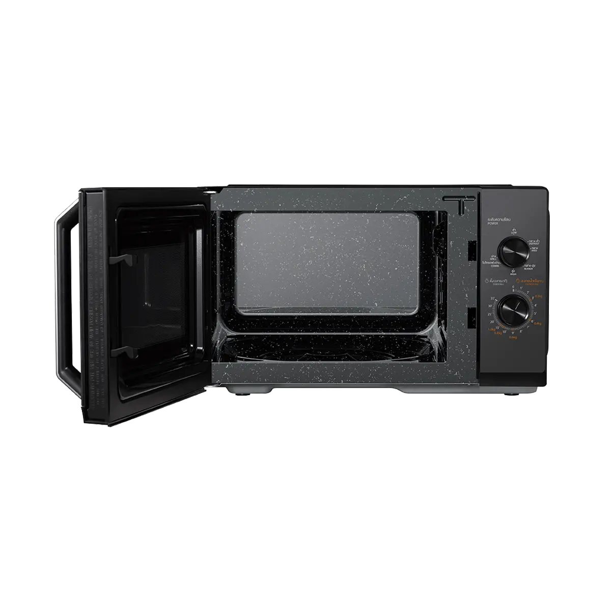 ไมโครเวฟ ระบบธรรมดา 25 ลิตร โตชิบา รุ่น MW3-MG25PC(BK) ภาพที่ 6