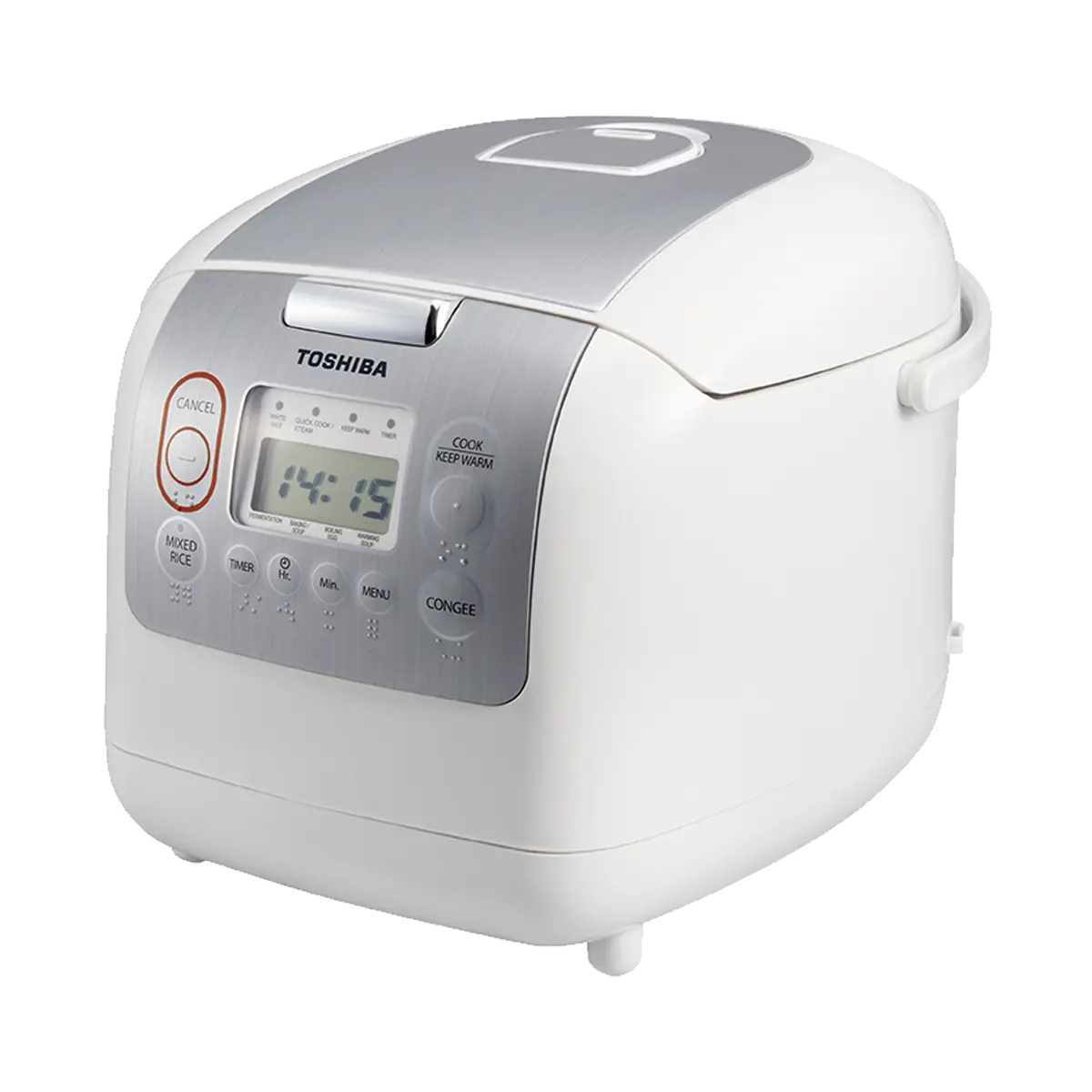 หม้อหุงข้าว ระบบดิจิตอล 1.8 ลิตร โตชิบา รุ่น RC-18NMF(WT)A ภาพที่ 3
