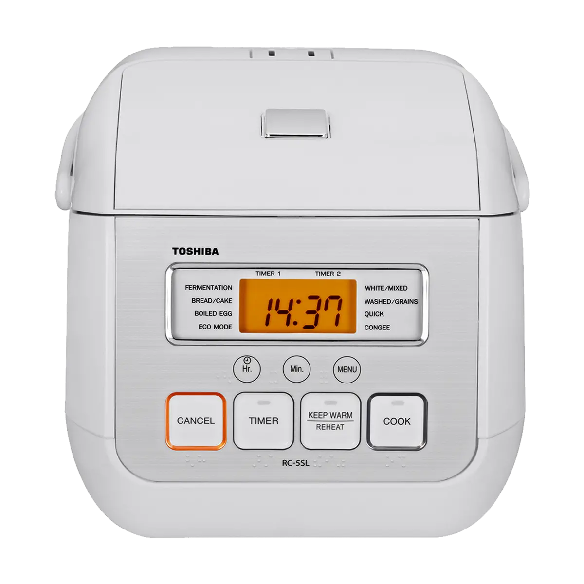 หม้อหุงข้าว ระบบดิจิตอล 0.54 ลิตร รุ่น RC-5SL (WA)