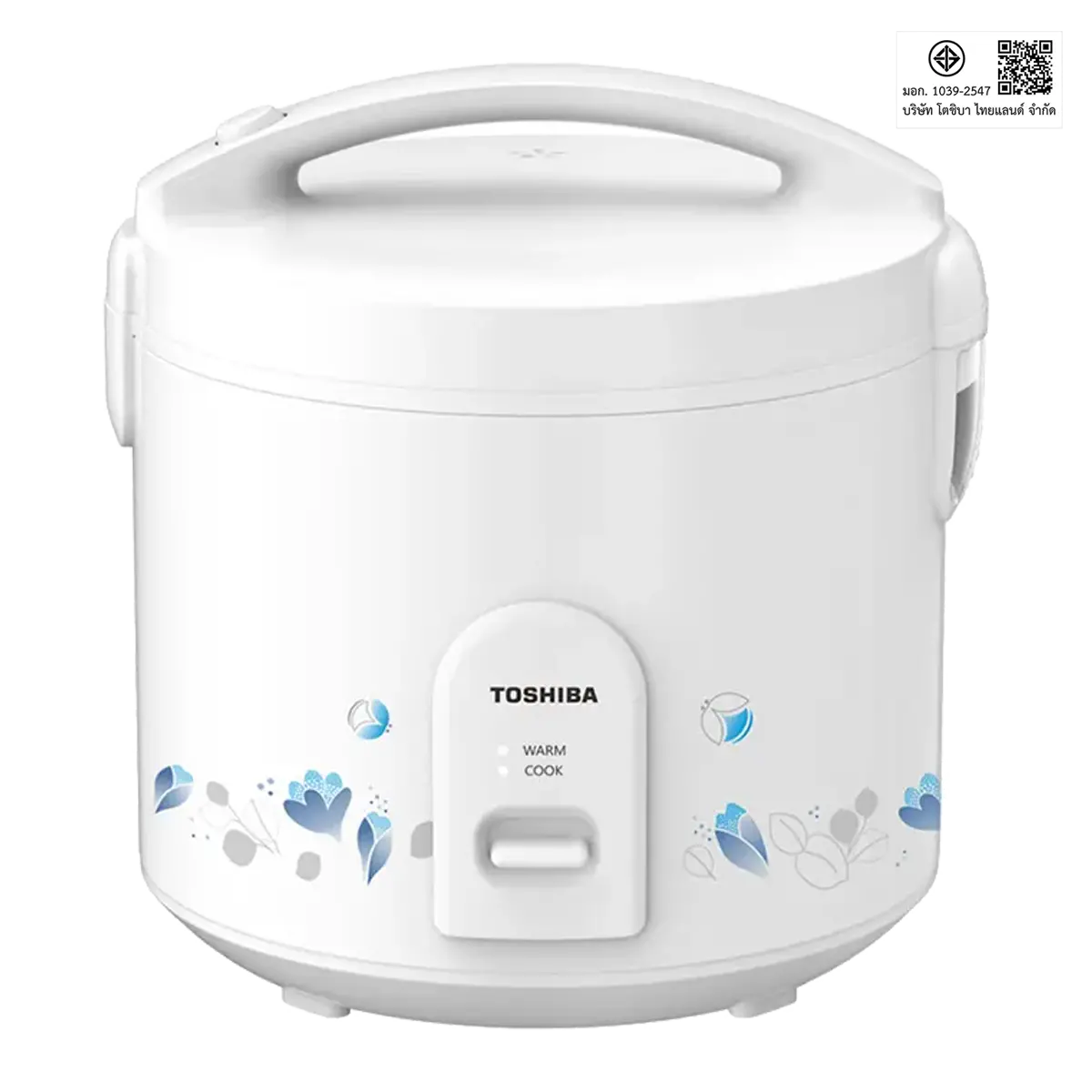 หม้อหุงข้าว ระบบอุ่นทิพย์ 1.8 ลิตร โตชิบา รุ่น RC-T18JH(W)