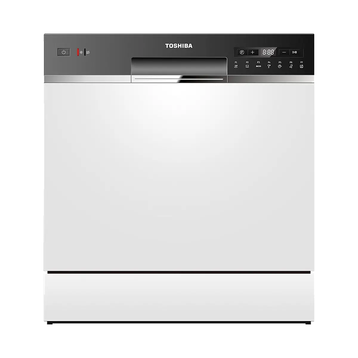 เครื่องล้างจาน แบบตั้งโต๊ะ โตชิบา รุ่น DW-08T1(S)-TH