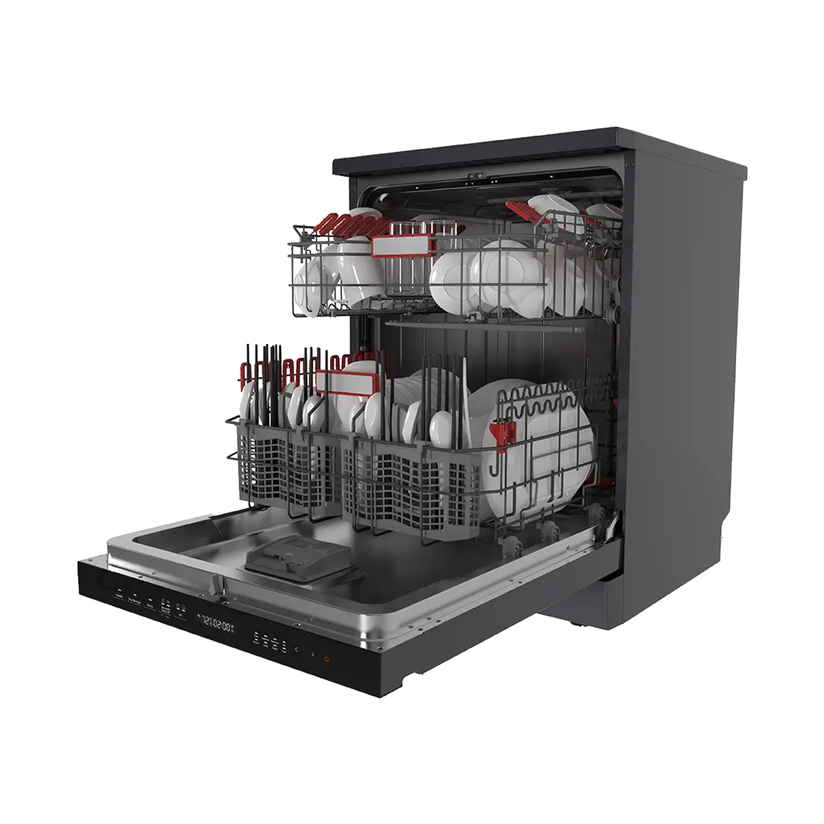 เครื่องล้างจาน แบบตั้งพื้น โตชิบา รุ่น DW-15F6(G)-TH ภาพที่ 5