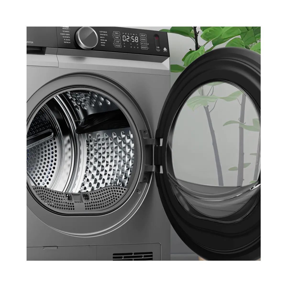 เครื่องอบผ้า 10 กก. โตชิบา รุ่น TD-BK110GHT(SK) ภาพที่ 6