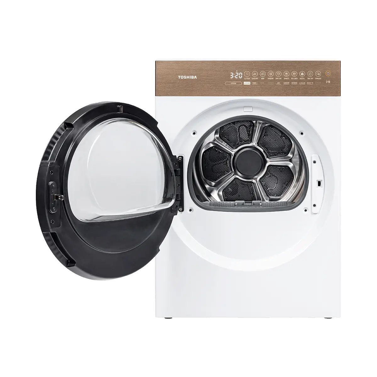 เครื่องอบผ้า 8 กก. โตชิบา รุ่น TD-T37BS90HWT(WT) ภาพที่ 6
