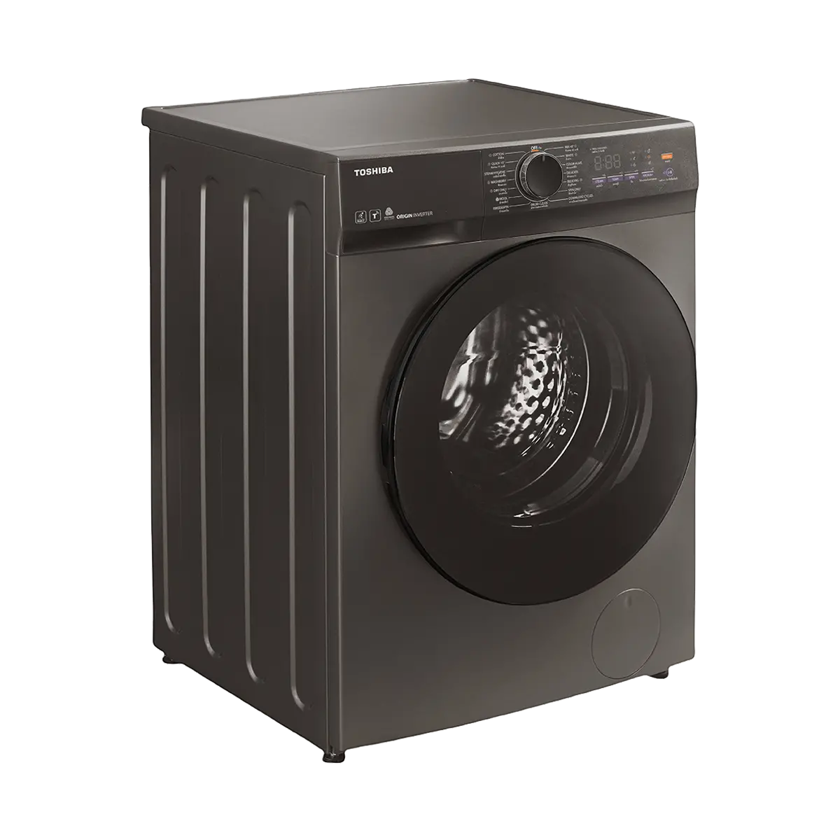 เครื่องซัก-อบผ้าฝาหน้า 10.5/7 กก. โตชิบา รุ่น TWD-T21BU115UWT(HH) ภาพที่ 4