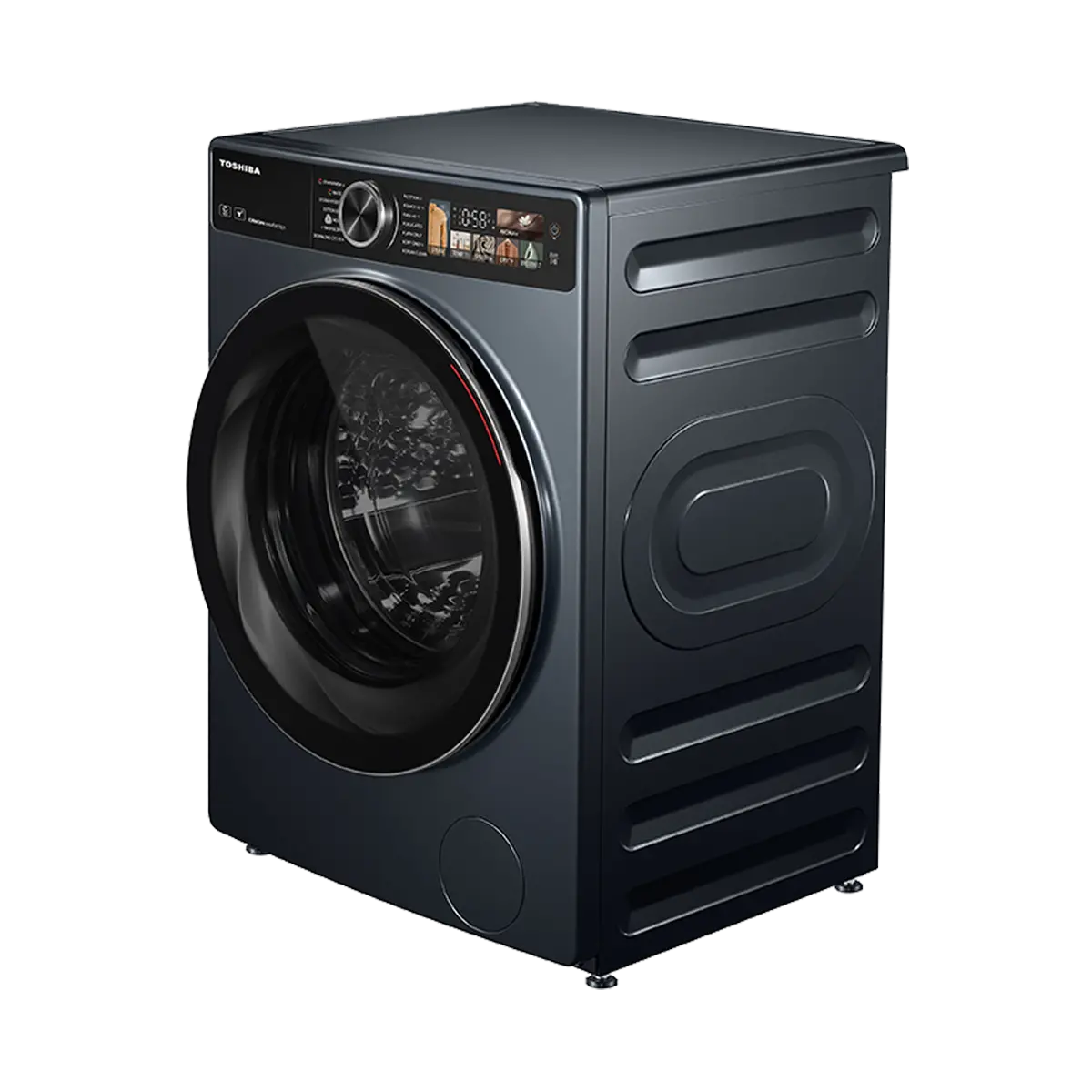 เครื่องซัก-อบผ้าฝาหน้า 13/8 กก. โตชิบา รุ่น TWD-T25BZP140MWT(MG) ภาพที่ 4