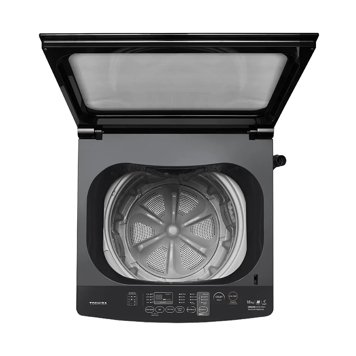 เครื่องซักผ้าฝาบน 18 กก. โตชิบา รุ่น AW-DUHN1900QT(SG) ภาพที่ 6