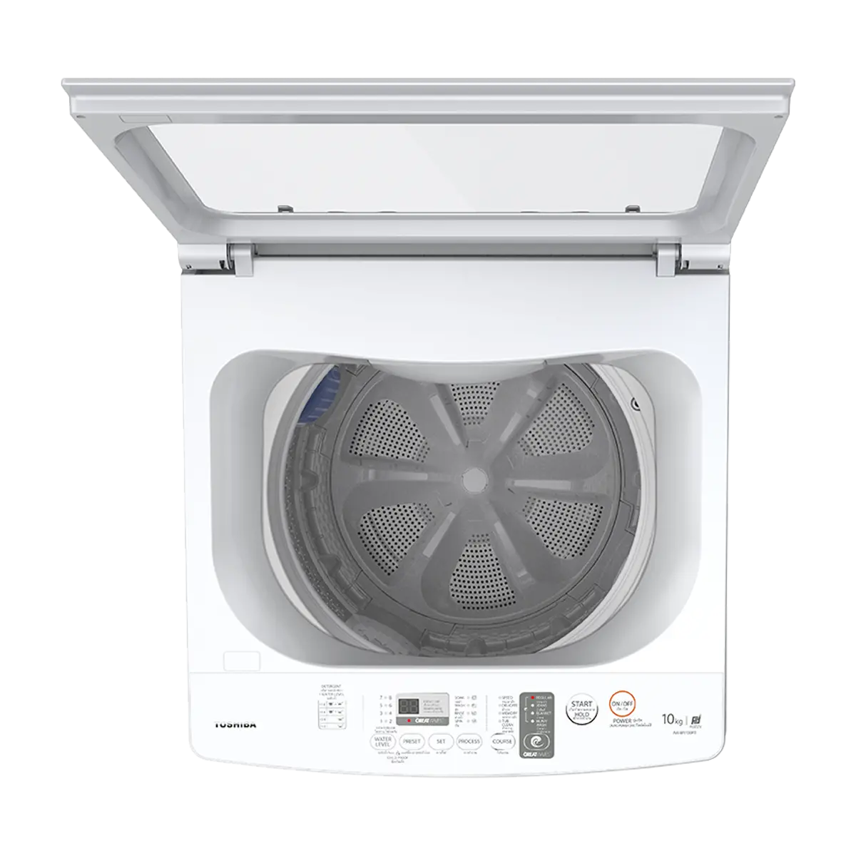 เครื่องซักผ้าฝาบน 10 กก. โตชิบา รุ่น AW-M1100PT(WW) ภาพที่ 4