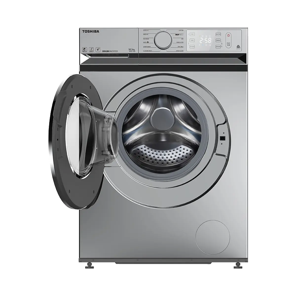 เครื่องซักผ้าฝาหน้า 10.5 กก. โตชิบา รุ่น TW-BL115A2T ภาพที่ 2